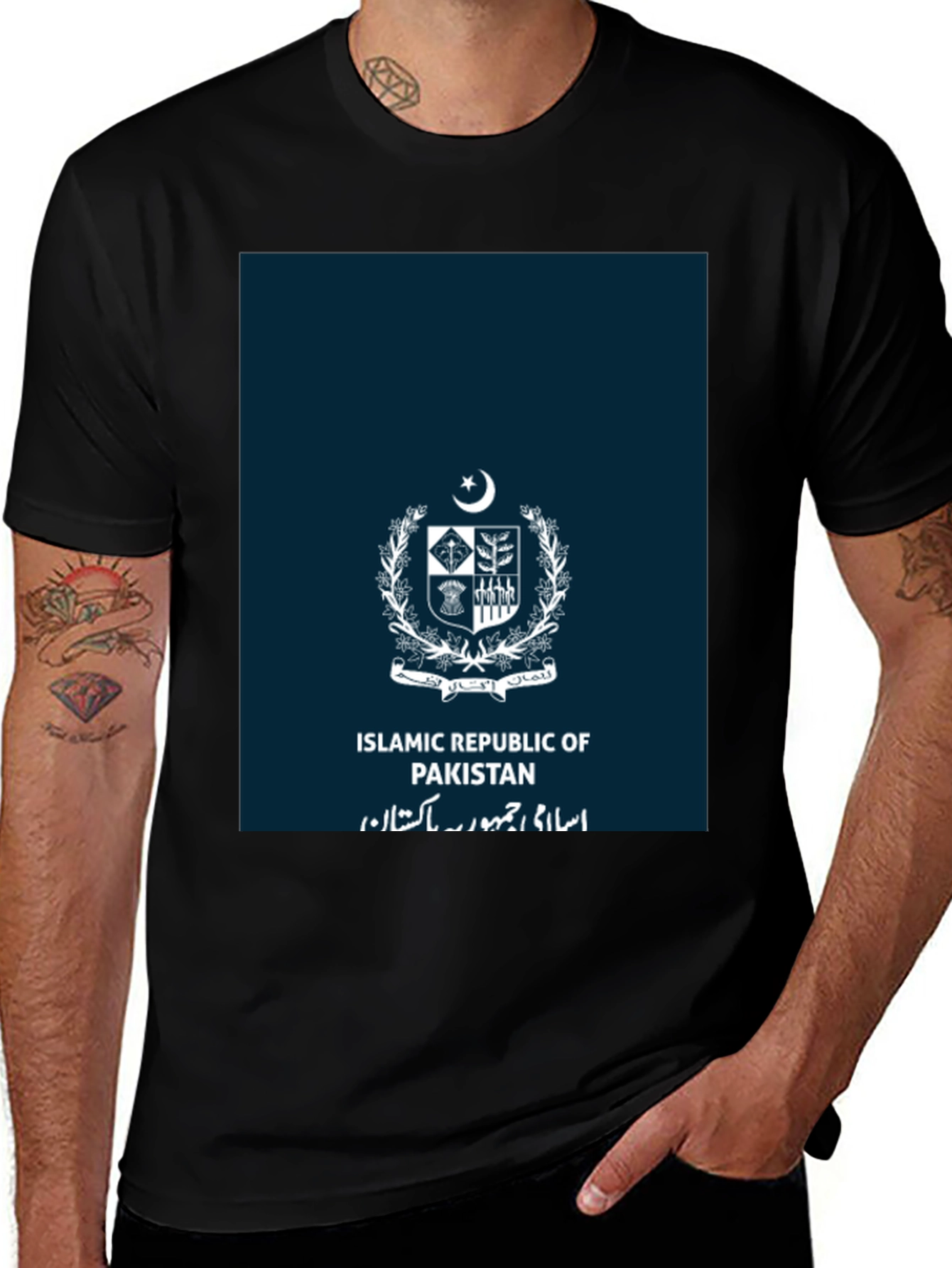 Islamic Republic of Pakistan Crest T-Shirt