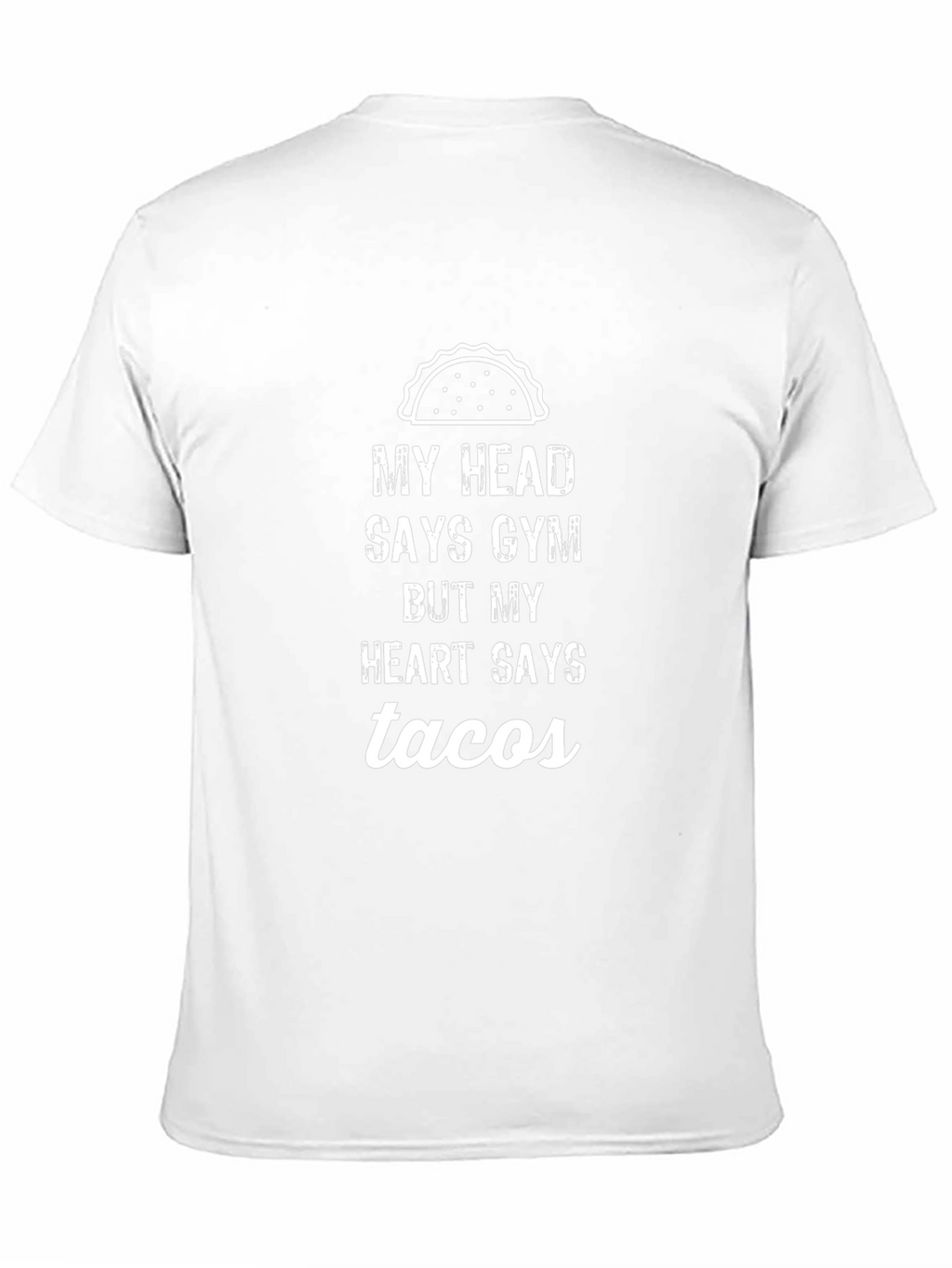 Funny Gym & Taco Graphic Tee