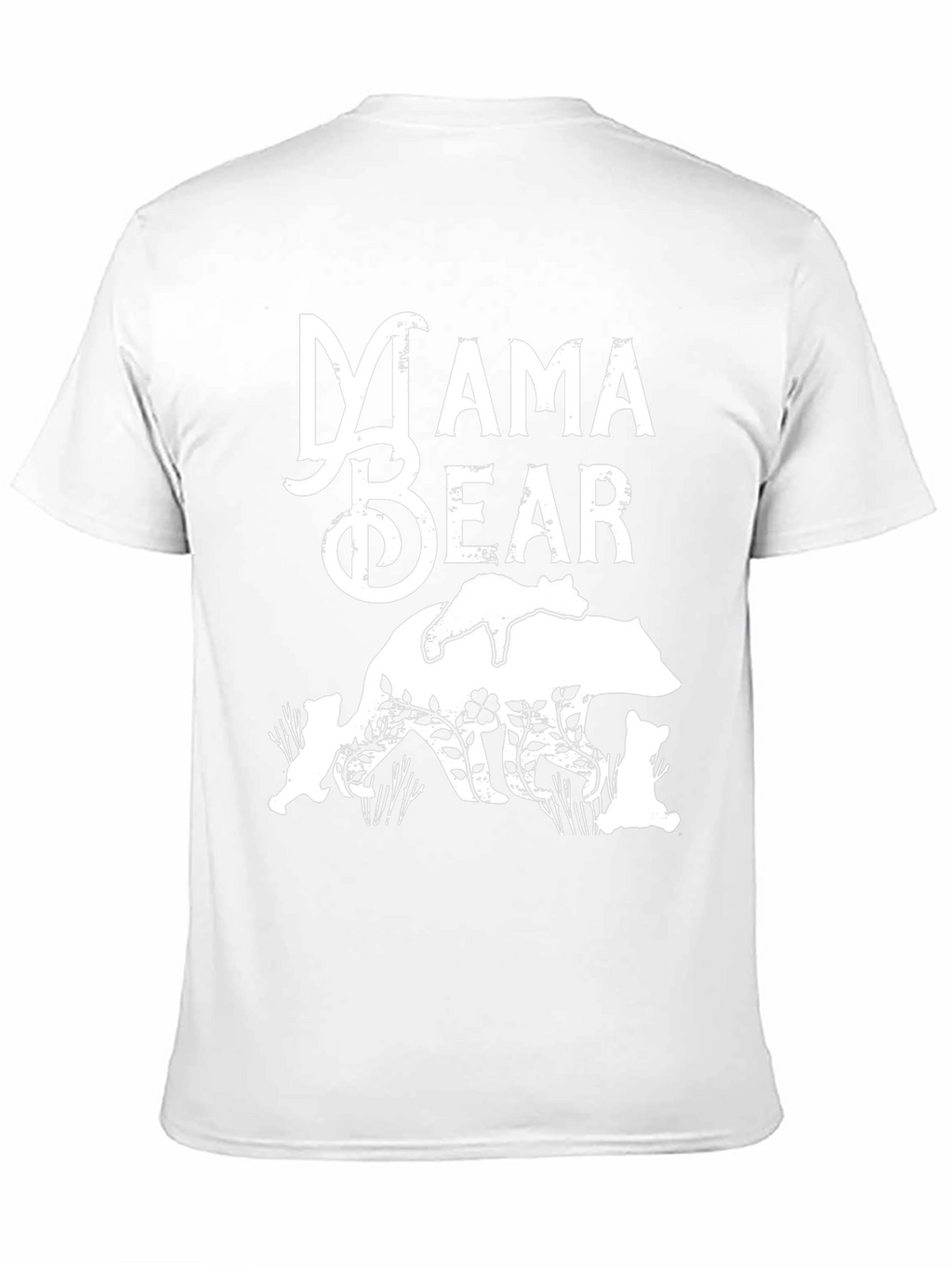 Mama Bear Graphic Tee - Black