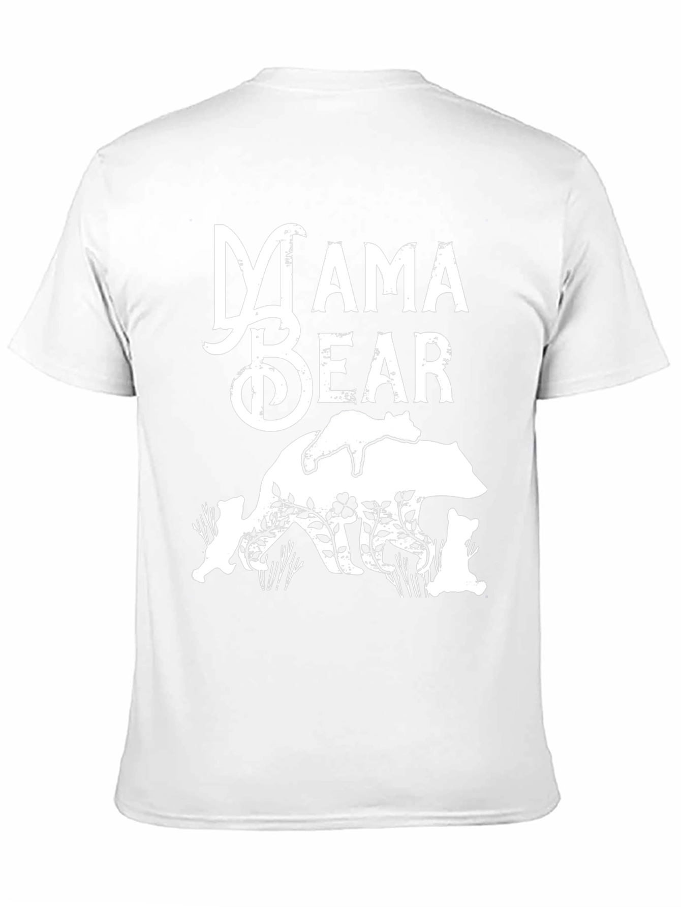 Mama Bear Graphic Tee - Black