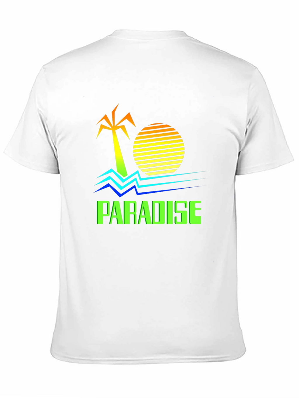 Paradise Palm Tree Graphic T-Shirt
