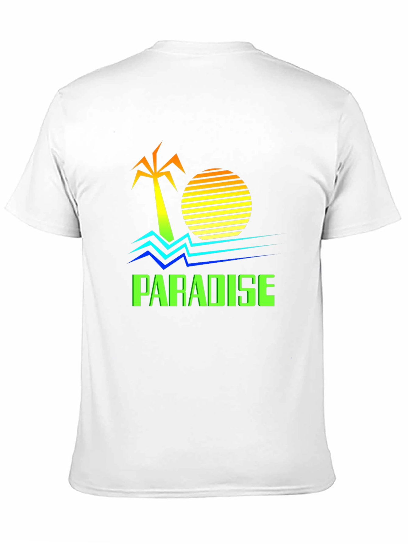 Paradise Palm Tree Graphic T-Shirt
