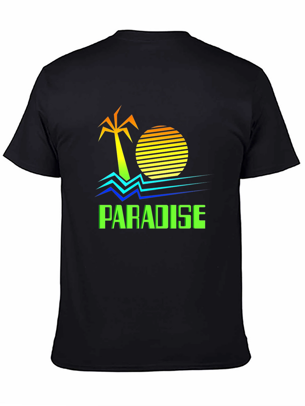 Paradise Palm Tree Graphic T-Shirt