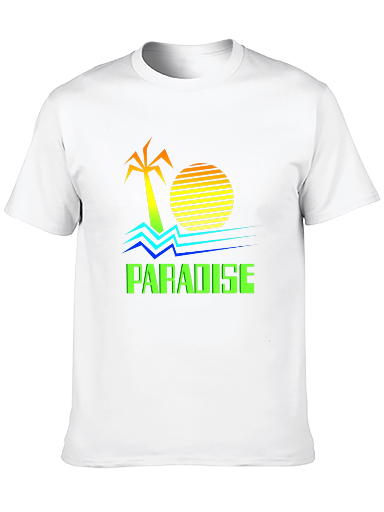 Paradise Palm Tree Graphic T-Shirt
