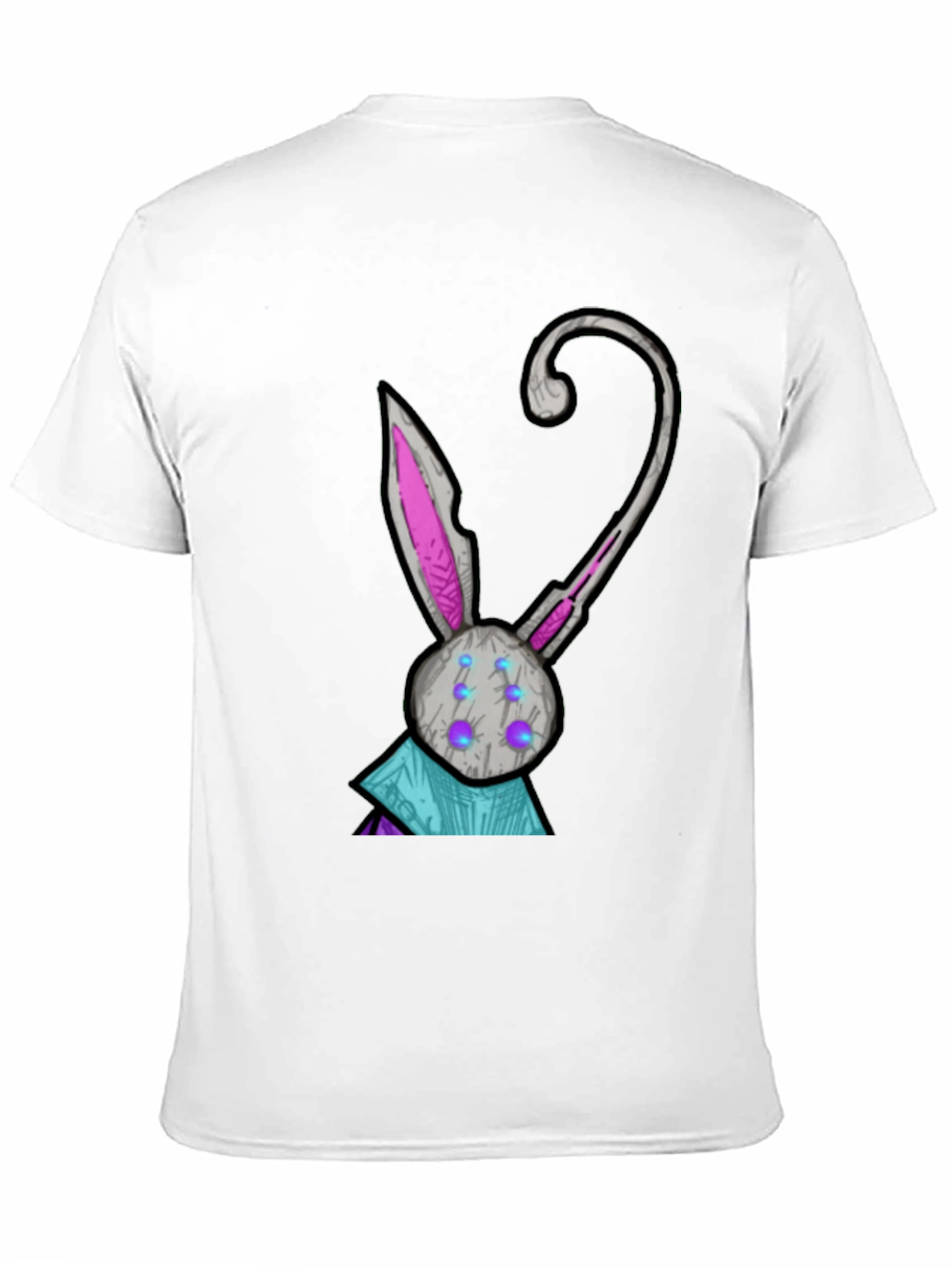 Robot Rabbit T-Shirt - Unique Graphic Tee