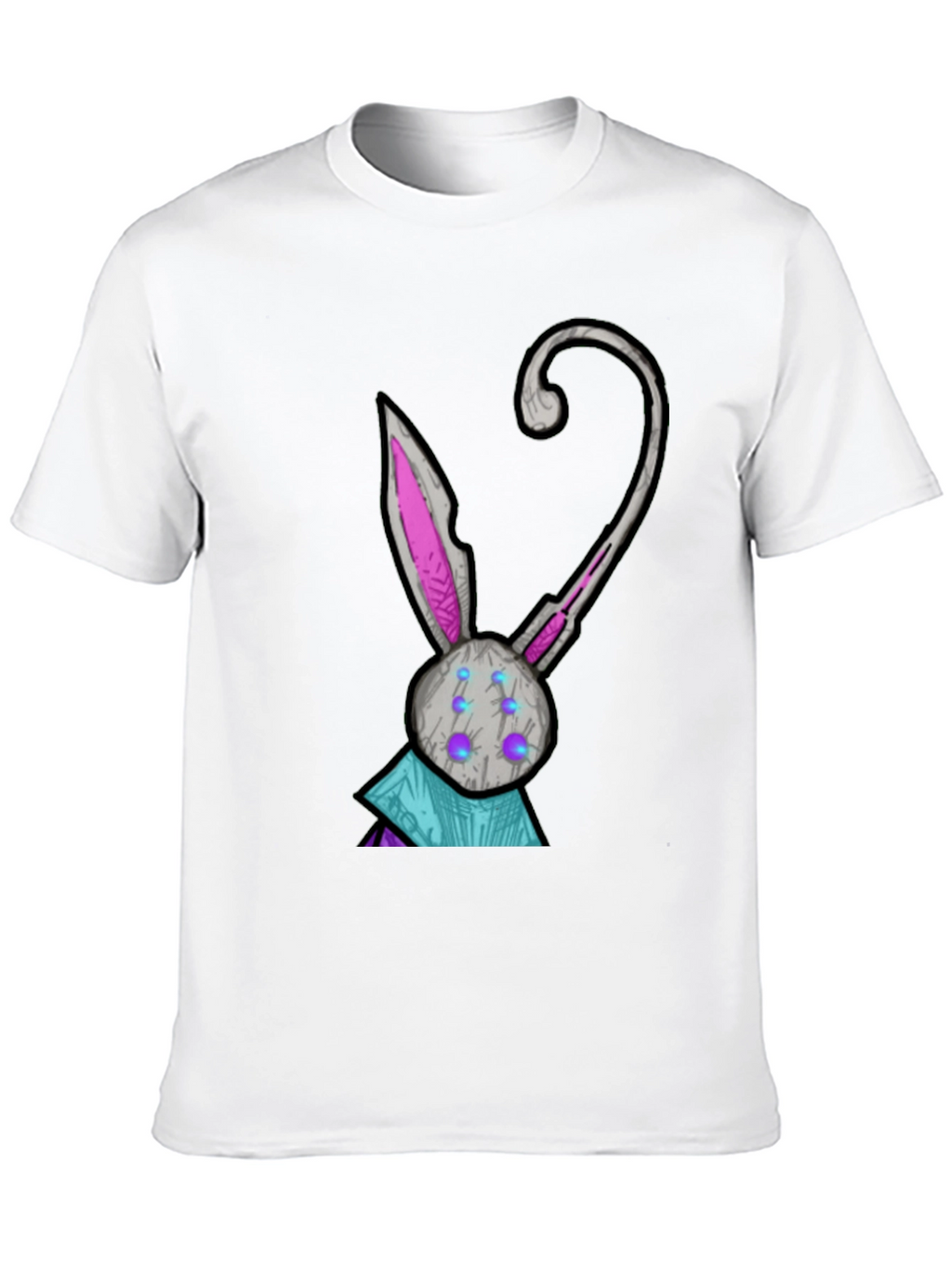 Robot Rabbit T-Shirt - Unique Graphic Tee