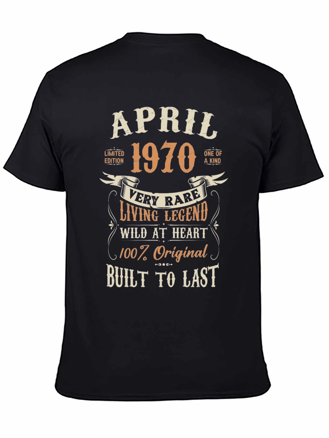 April 1970 Birthday Legend T-Shirt
