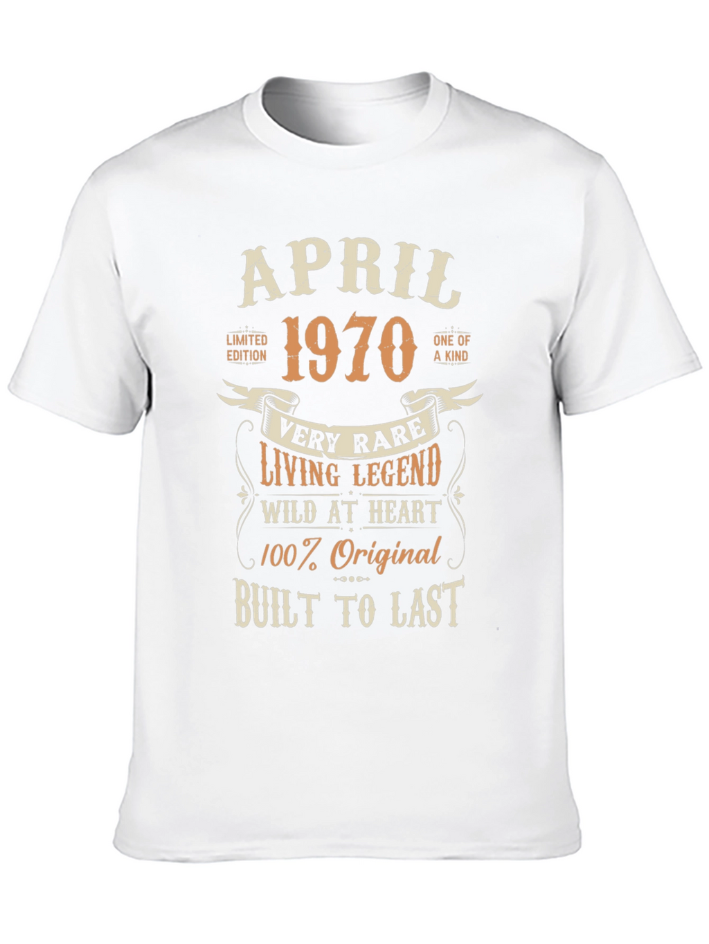 April 1970 Birthday Legend T-Shirt