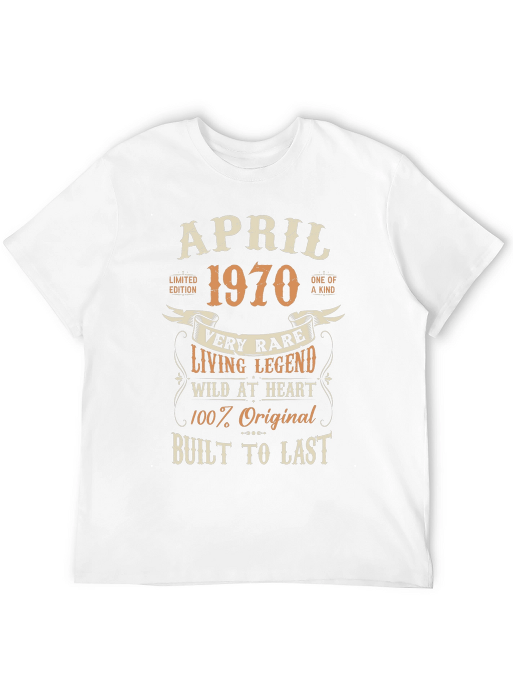 April 1970 Birthday Legend T-Shirt