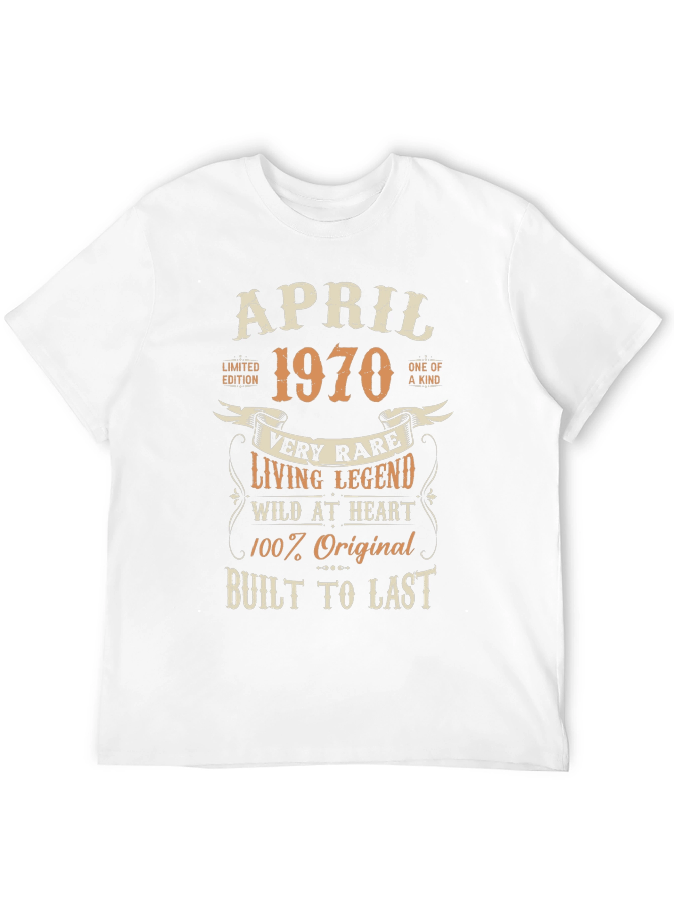 April 1970 Birthday Legend T-Shirt