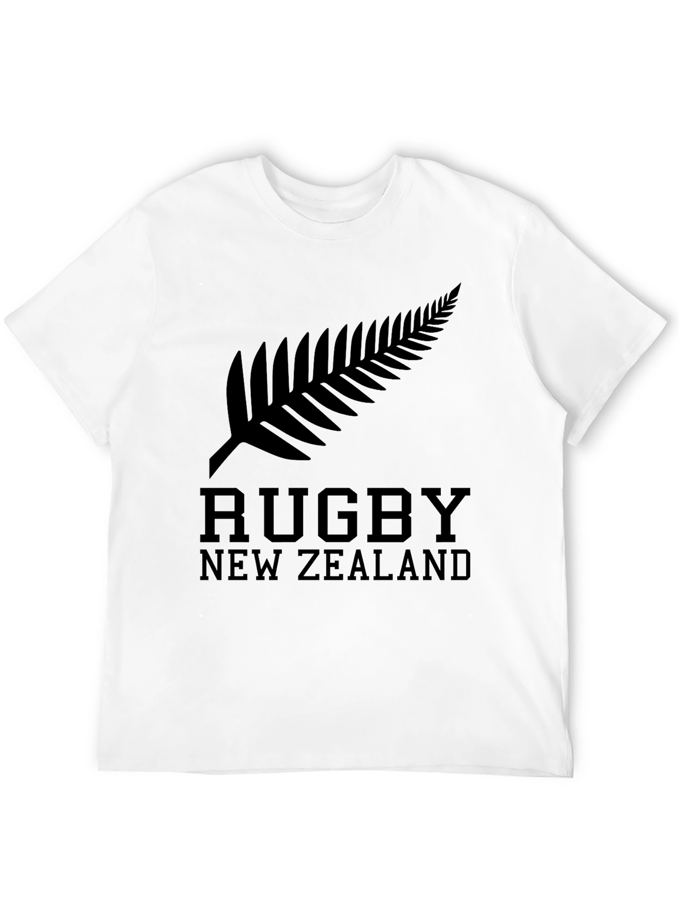 New Zealand Rugby Black T-Shirt