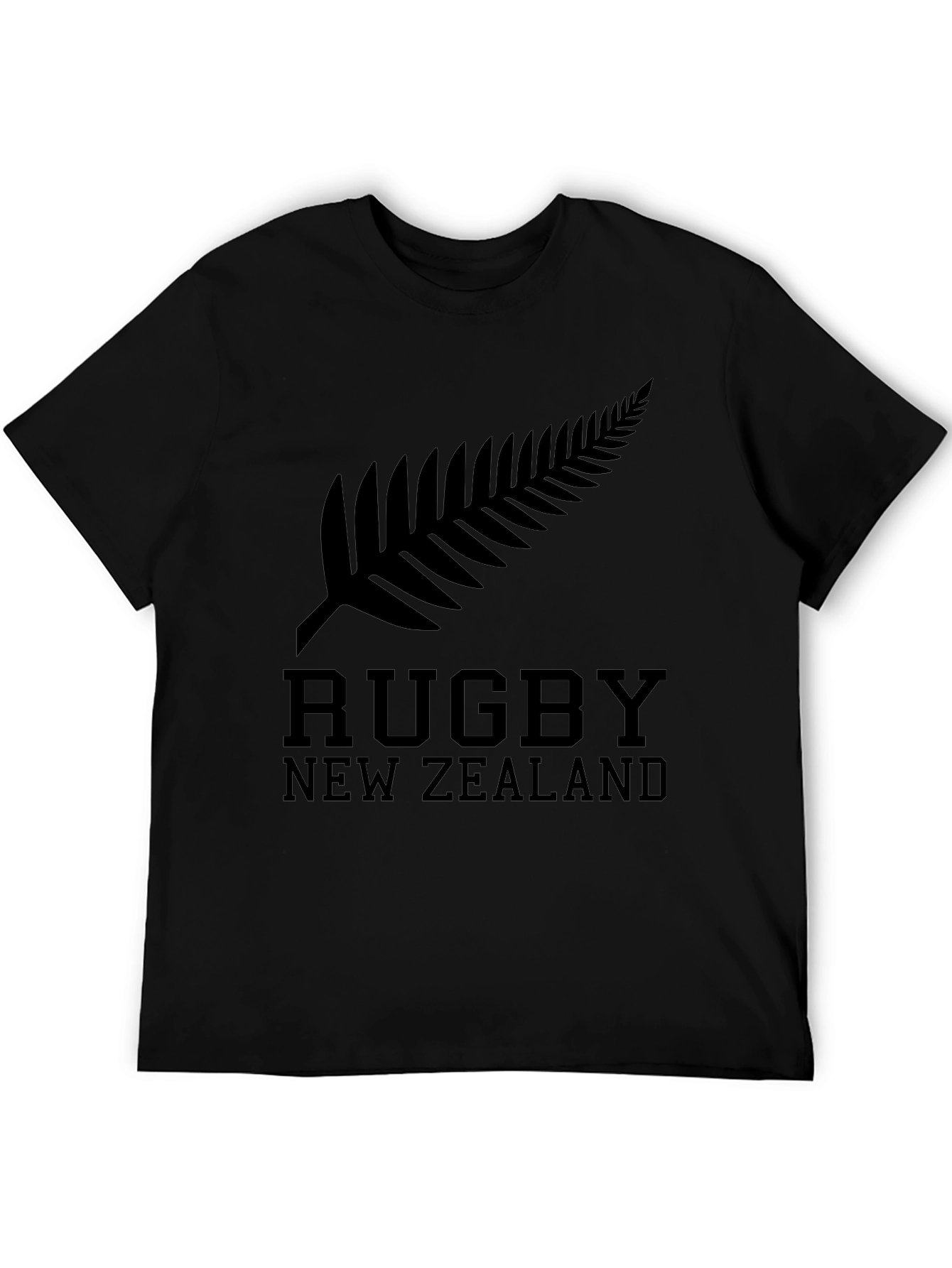 New Zealand Rugby Black T-Shirt