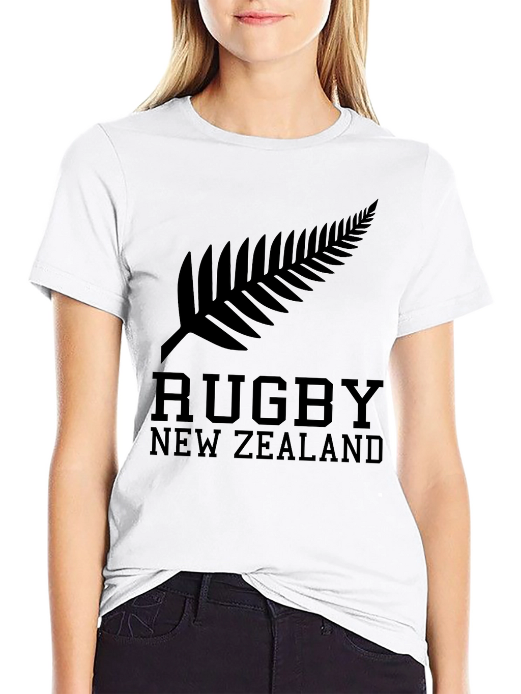 New Zealand Rugby Black T-Shirt