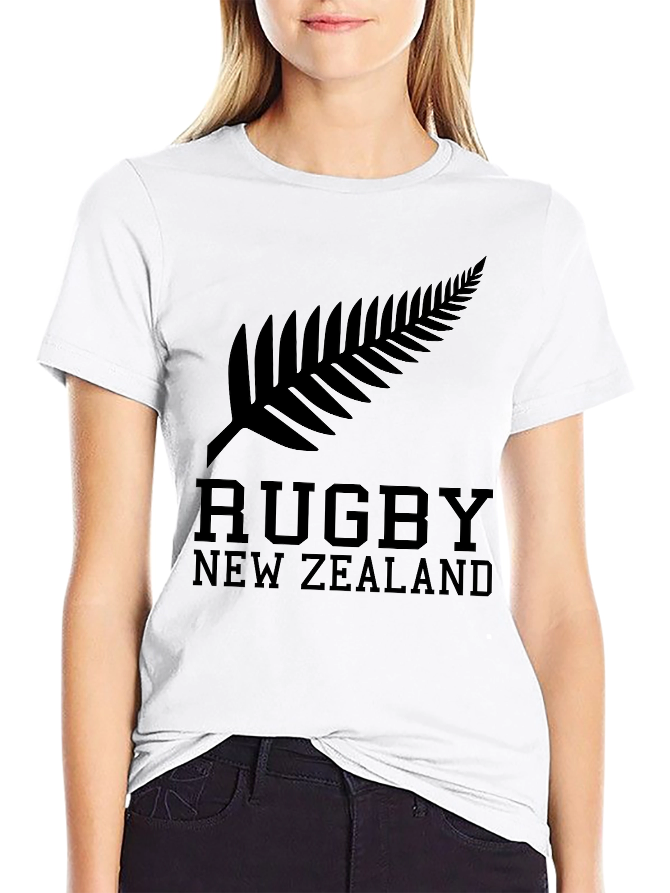New Zealand Rugby Black T-Shirt