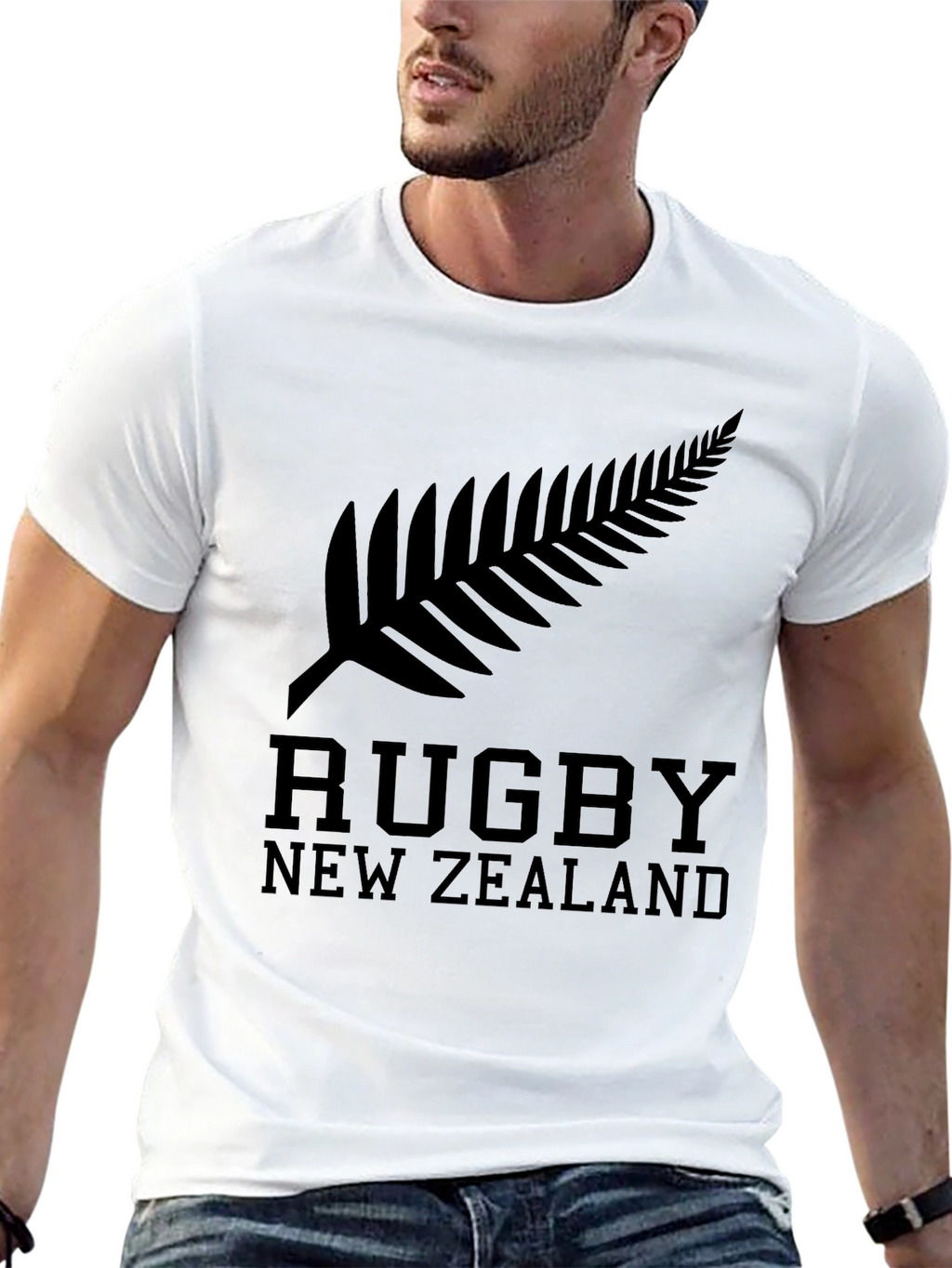 New Zealand Rugby Black T-Shirt