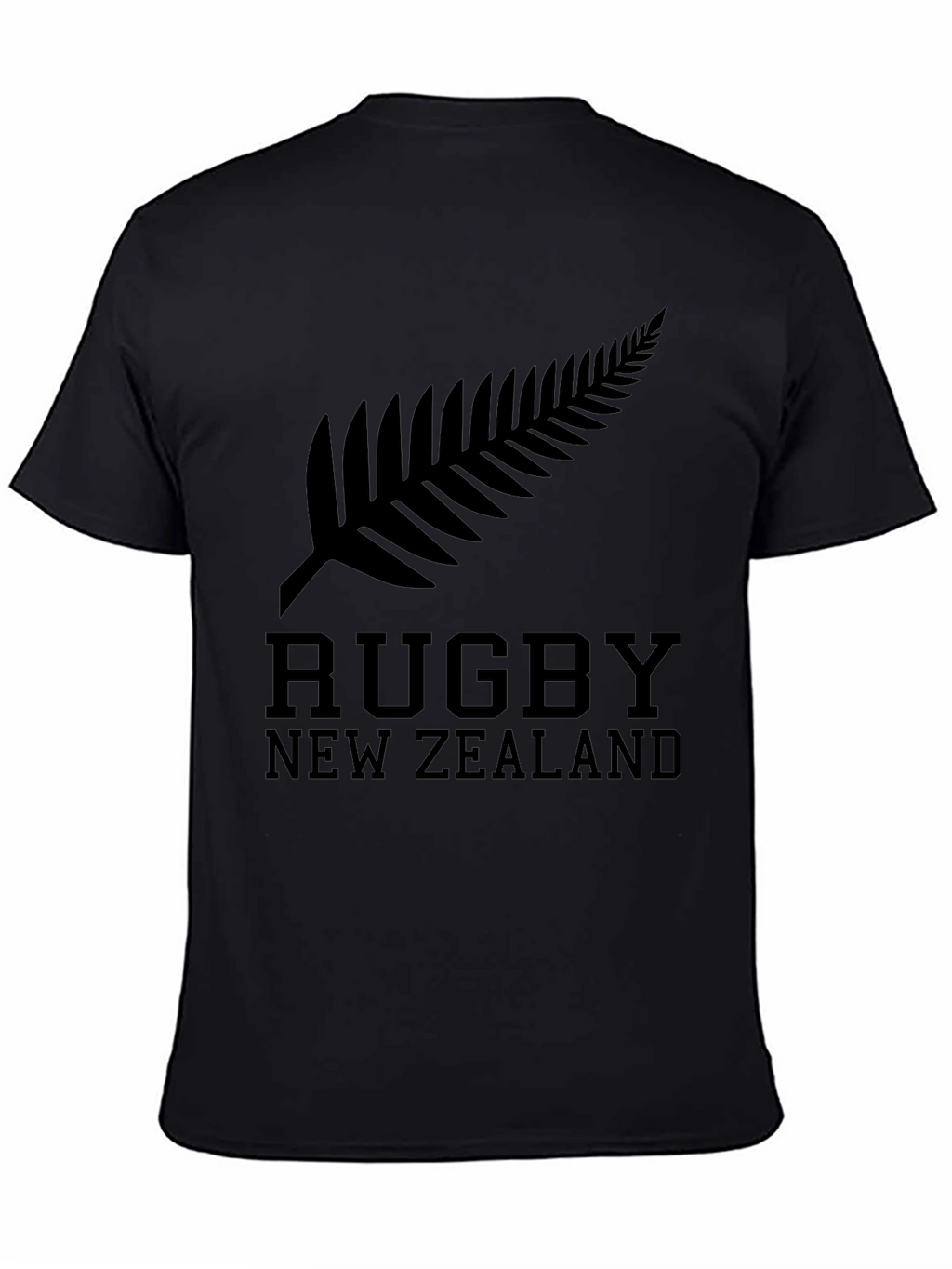 New Zealand Rugby Black T-Shirt