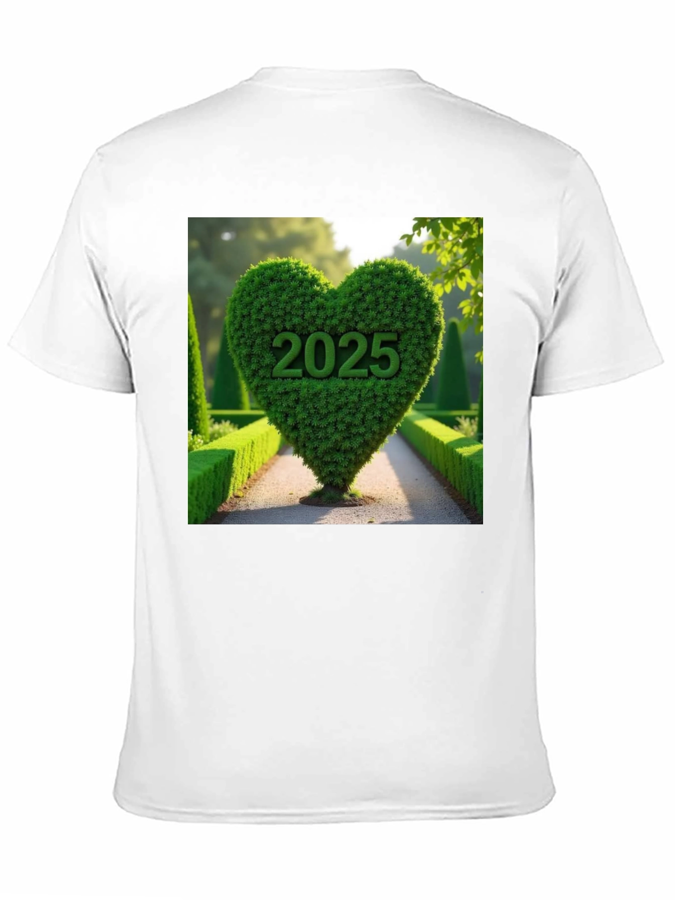 2025 Heart Bush T-Shirt Nature Lover Tee