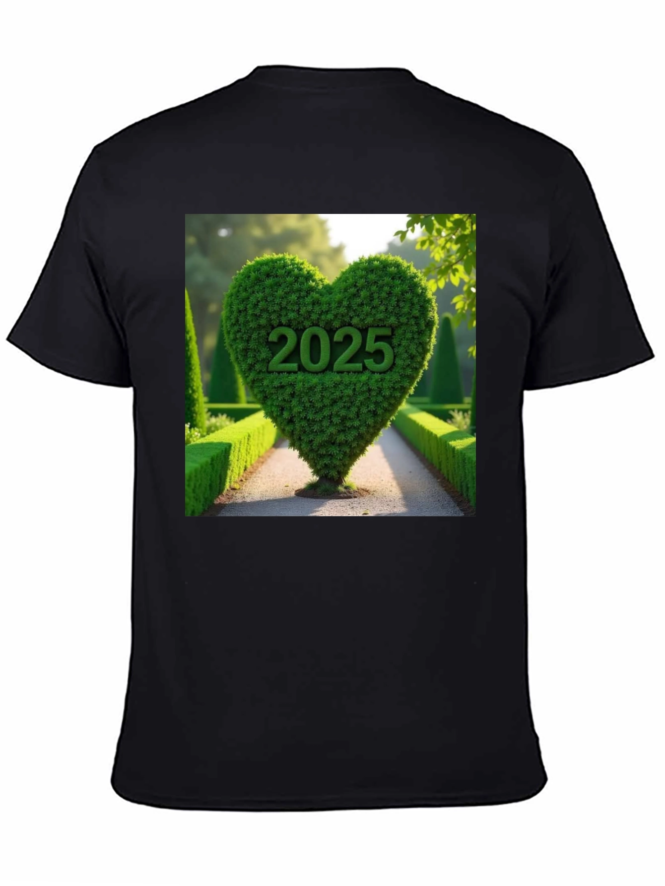 2025 Heart Bush T-Shirt Nature Lover Tee
