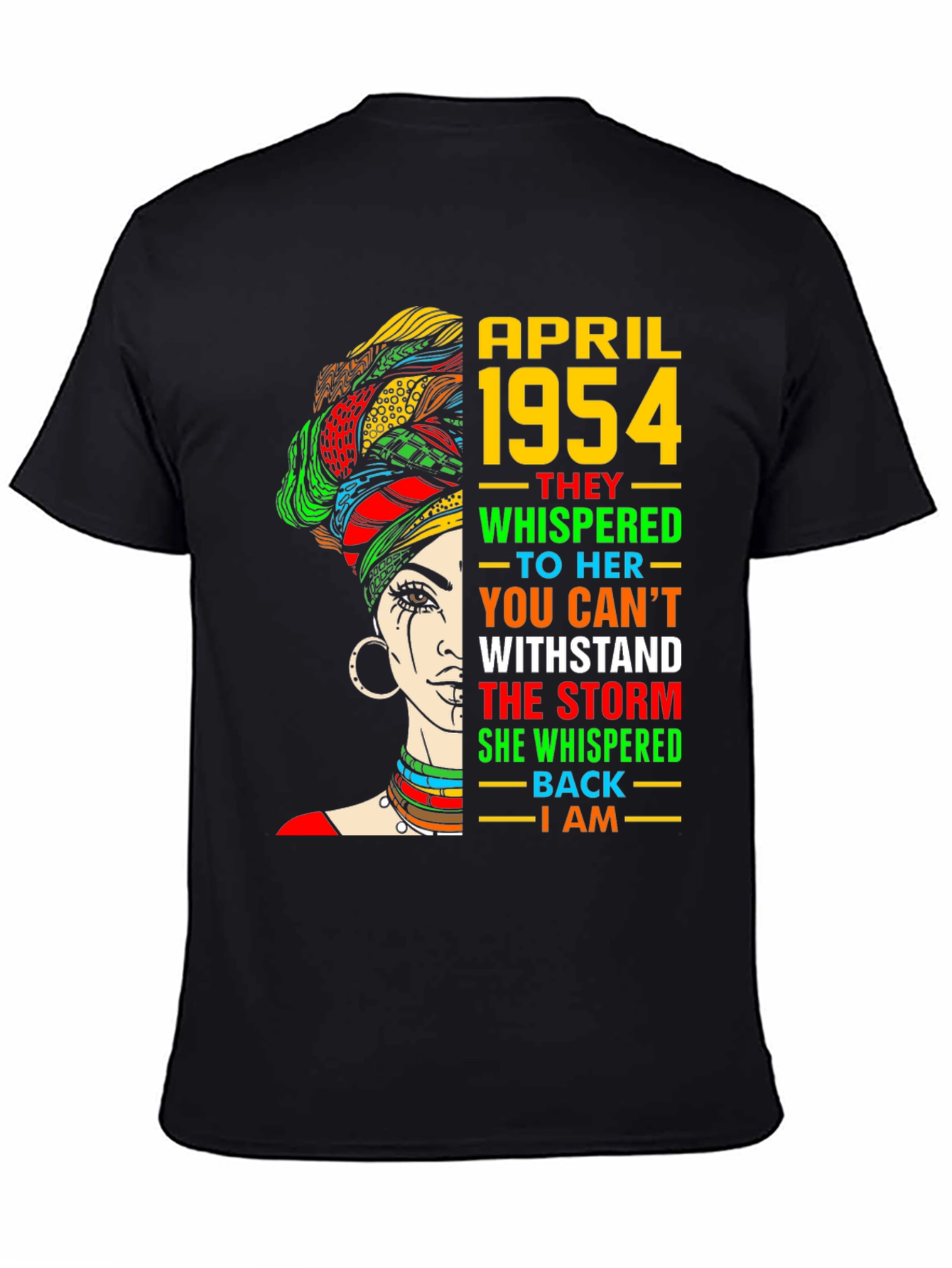 April 1954 Black Queen T-Shirt