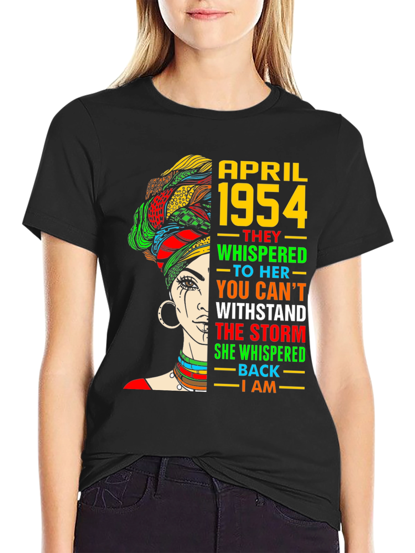 April 1954 Black Queen T-Shirt