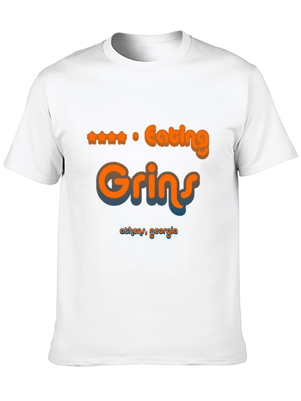 Eating Grins Athens Georgia Graphic T-Shirt