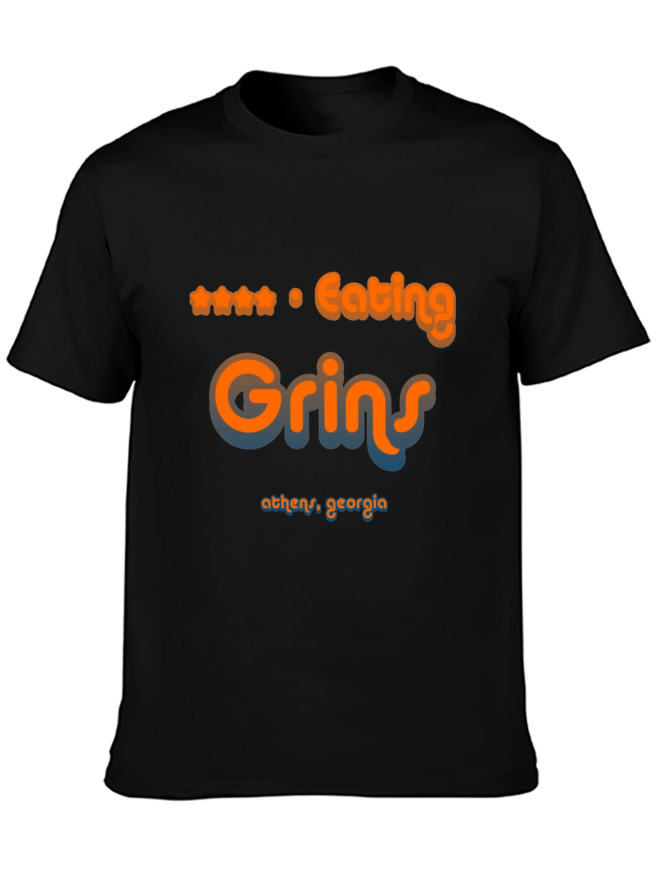 Eating Grins Athens Georgia Graphic T-Shirt