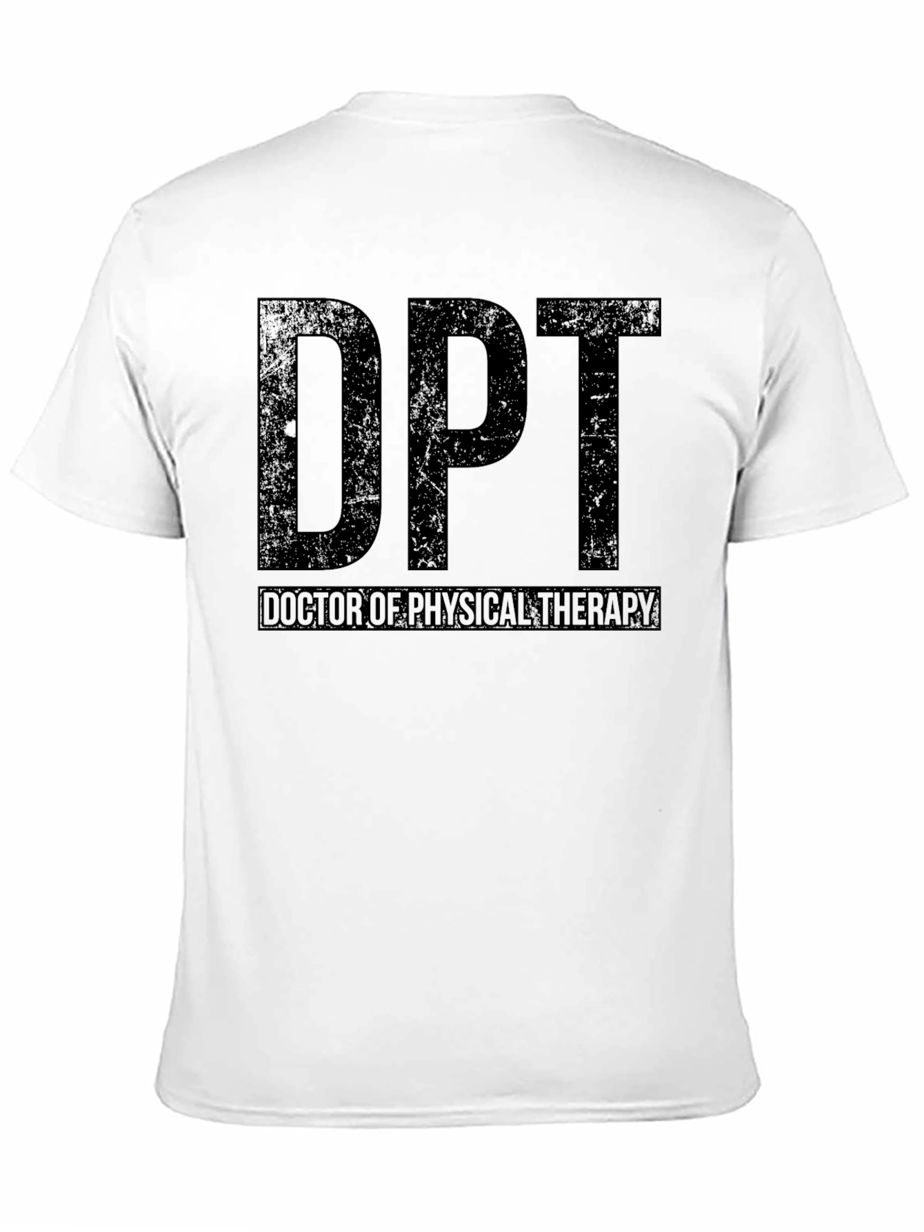 DPT Doctor of Physical Therapy Black T-Shirt