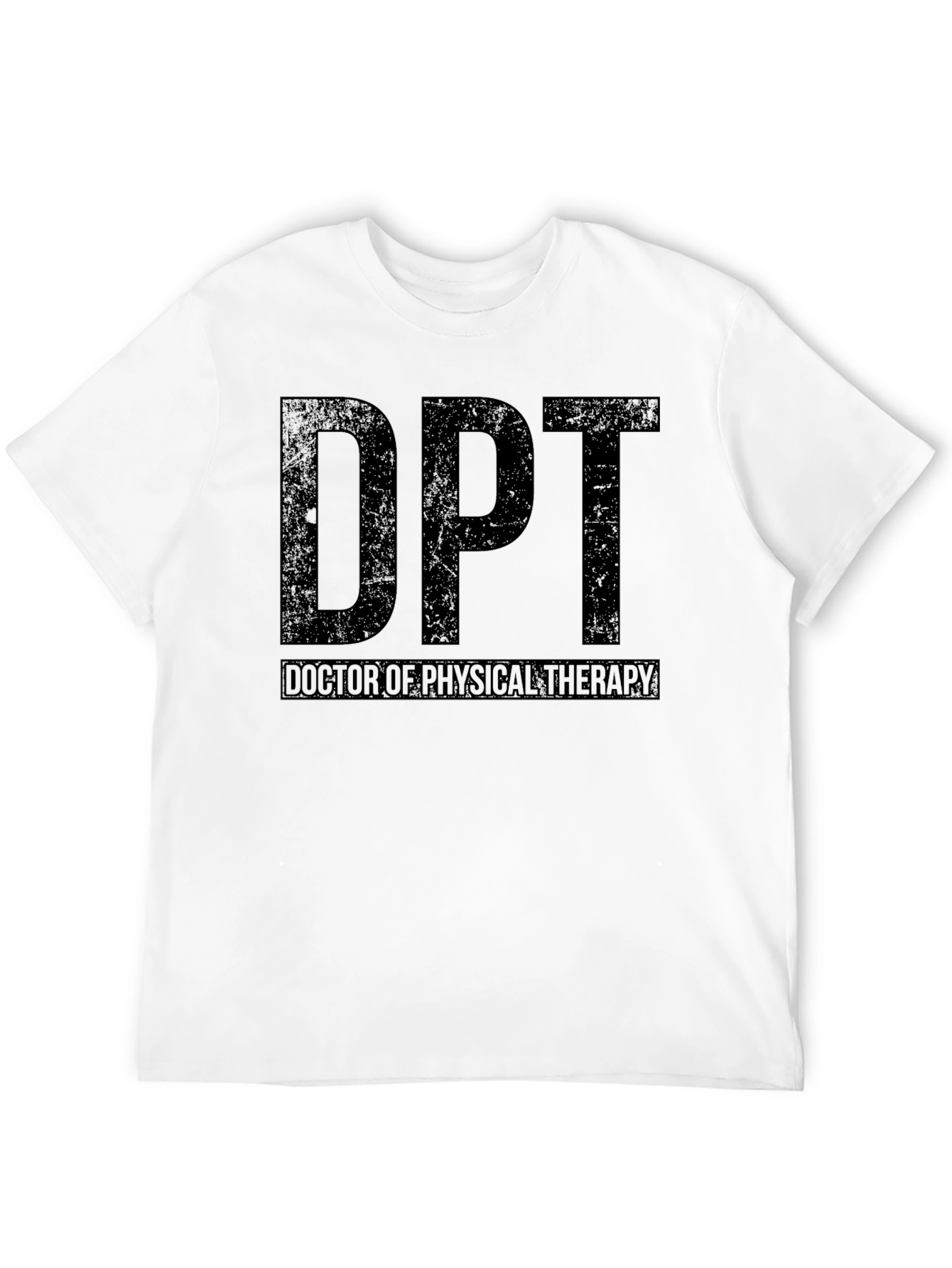 DPT Doctor of Physical Therapy Black T-Shirt