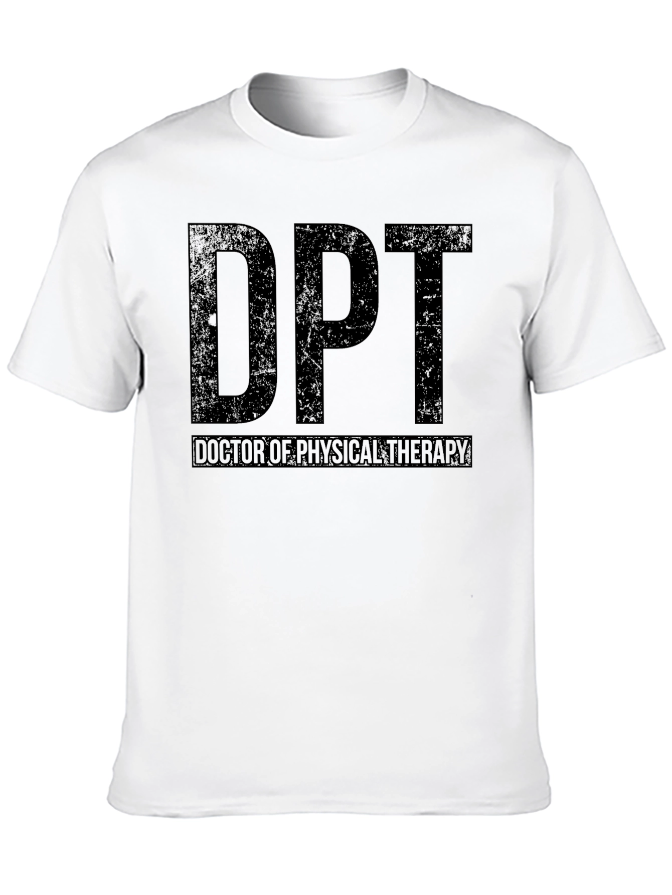 DPT Doctor of Physical Therapy Black T-Shirt
