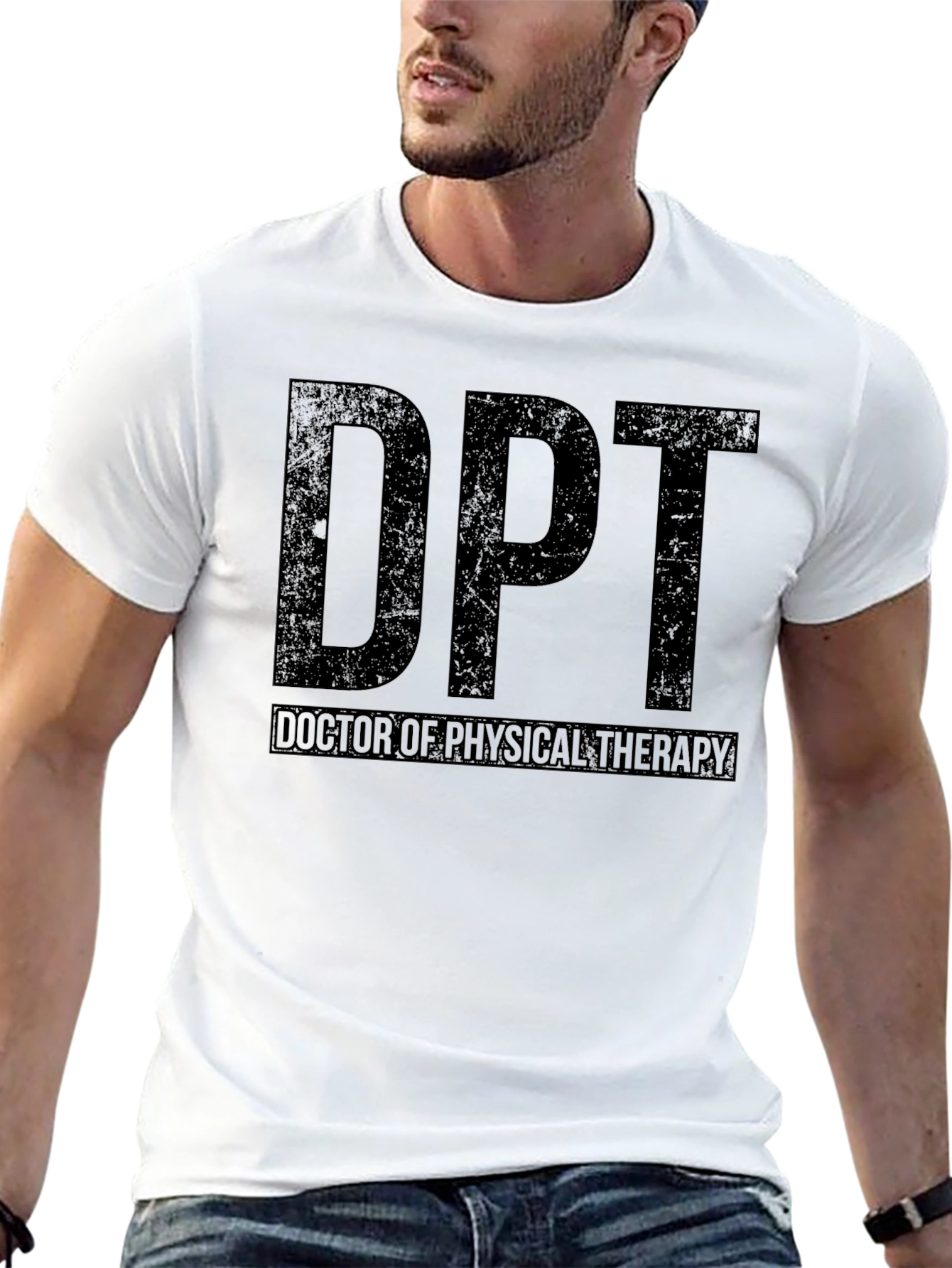 DPT Doctor of Physical Therapy Black T-Shirt