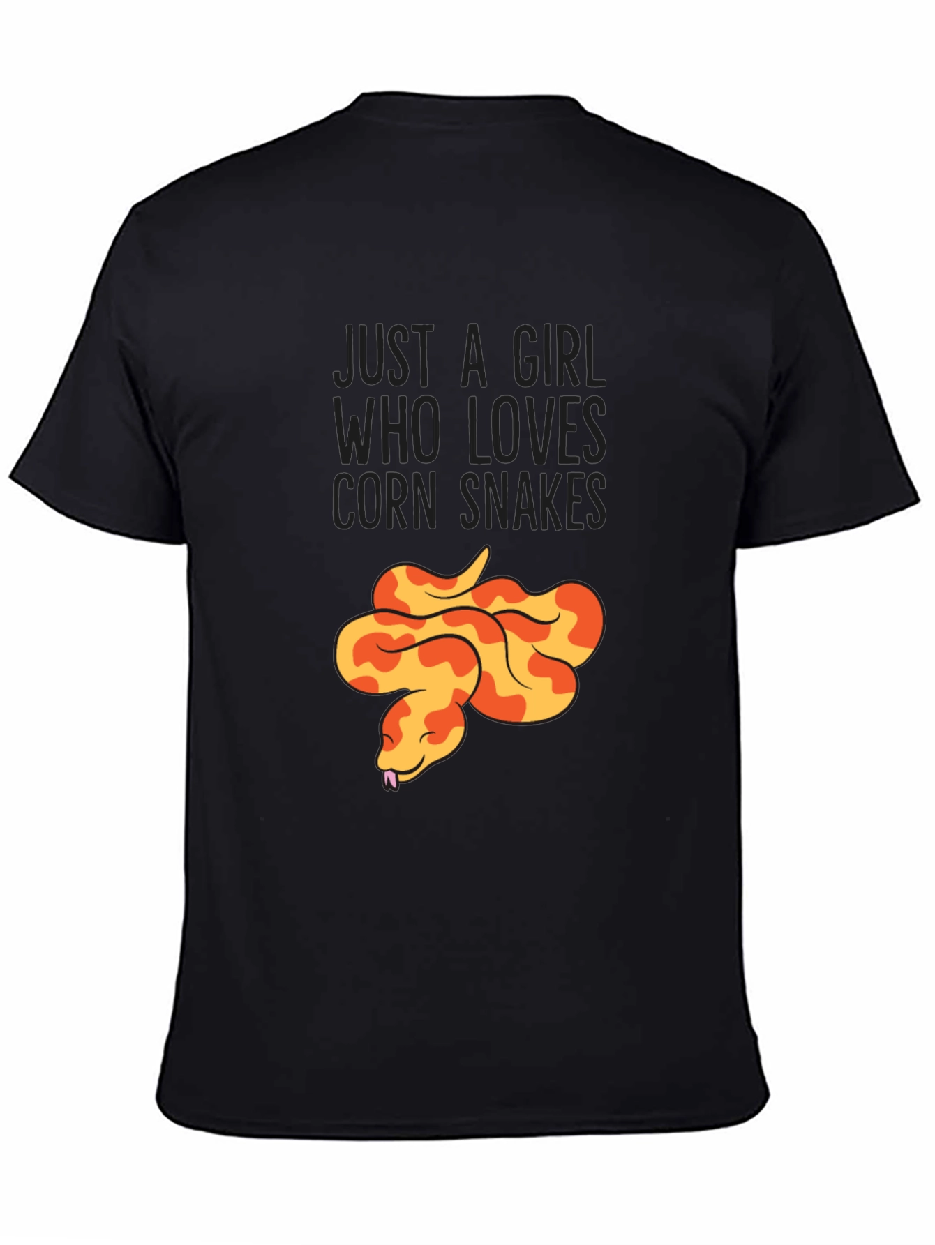 Corn Snake Lover T-Shirt - Just a Girl Who Loves Snakes!