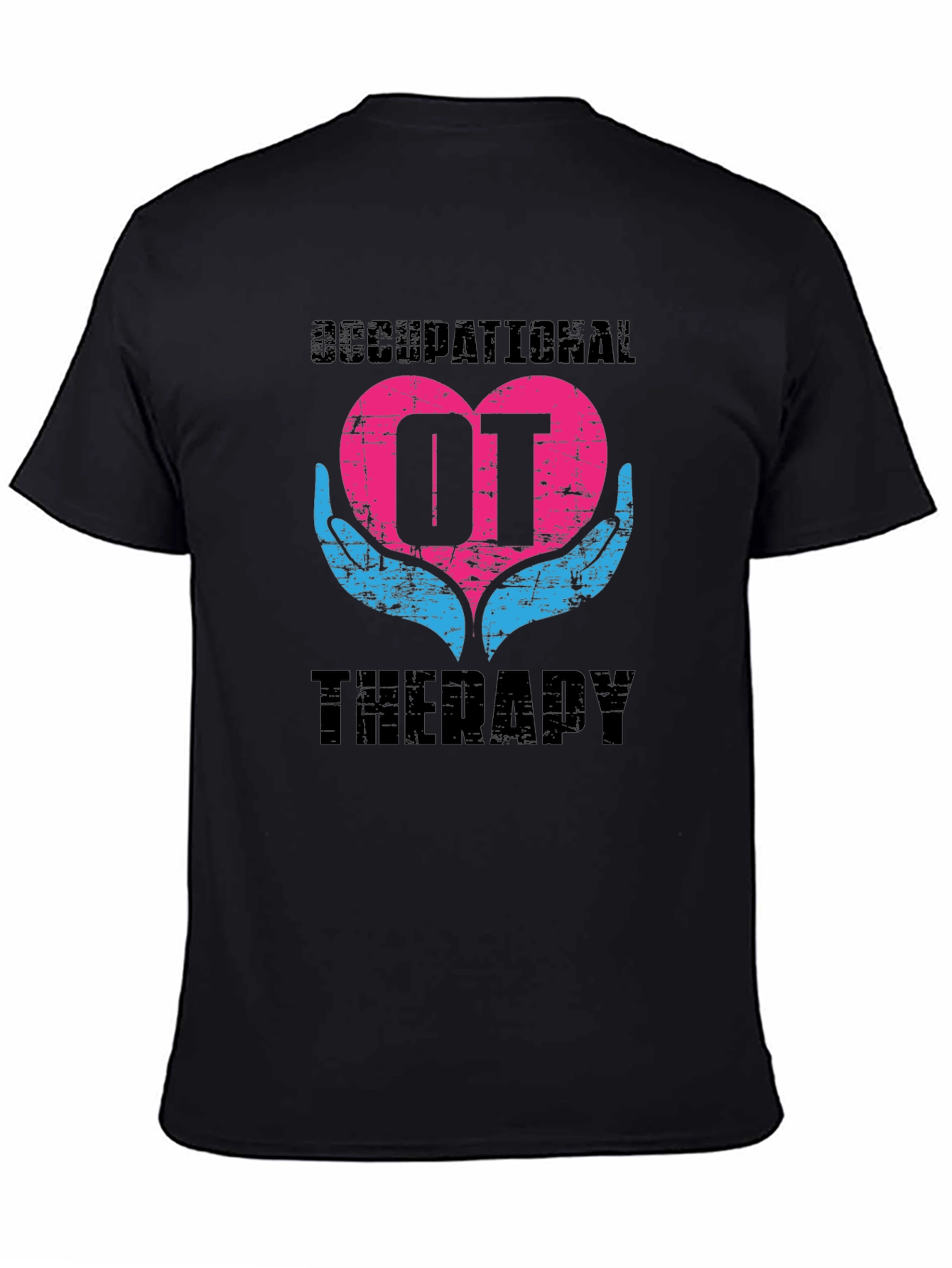 Occupational Therapy OT Heart Hands Graphic Tee