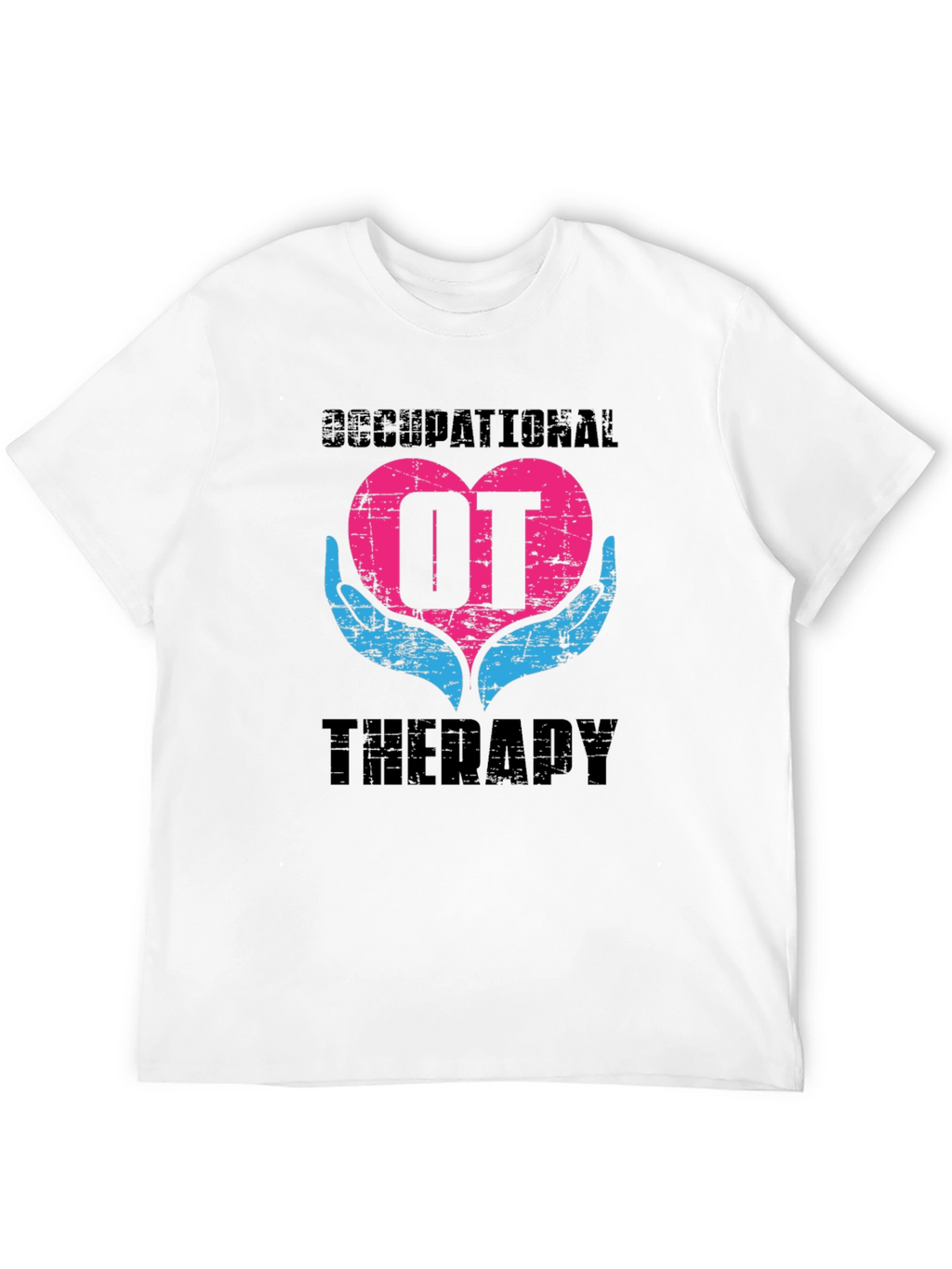 Occupational Therapy OT Heart Hands Graphic Tee