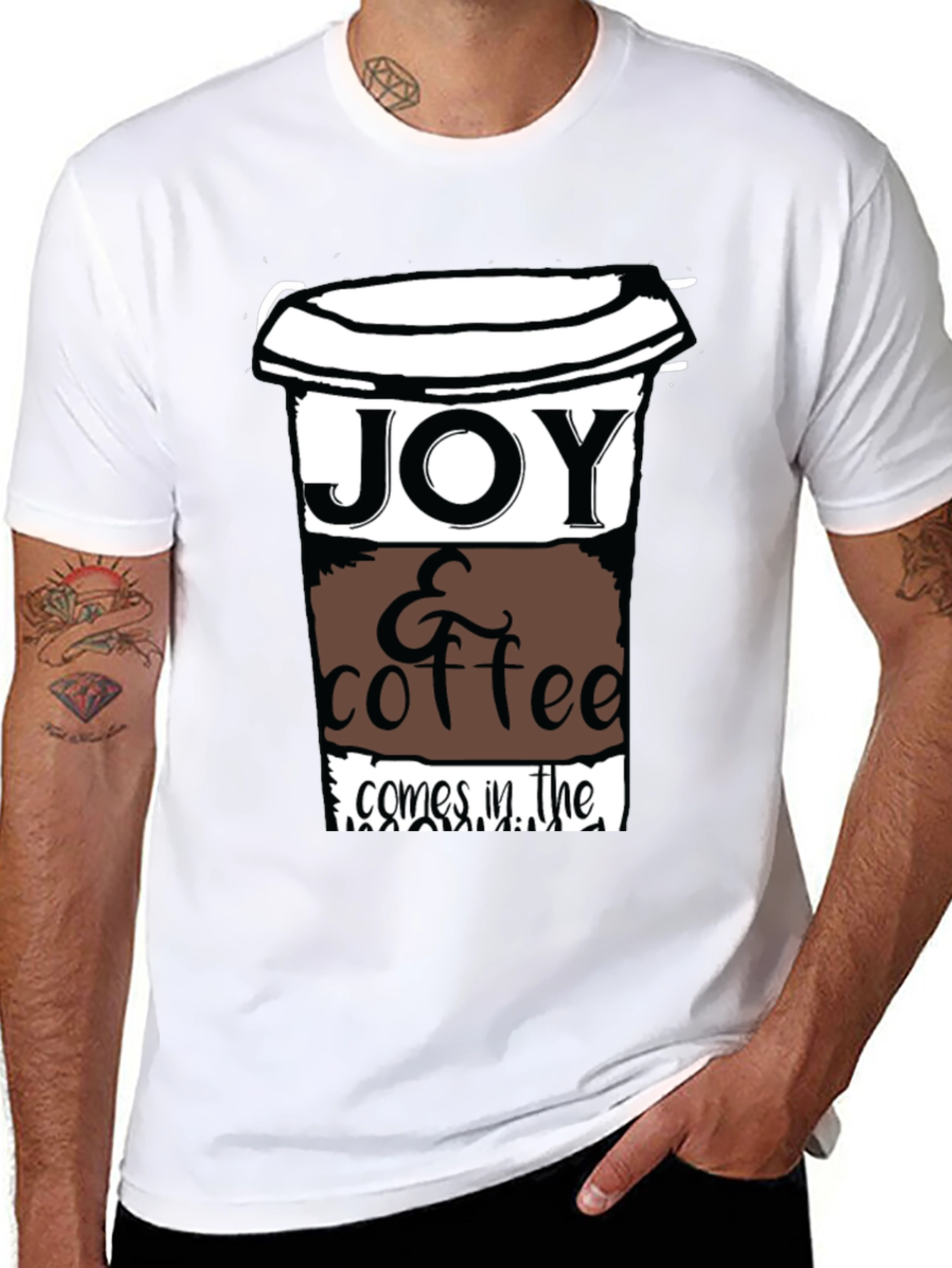 Joy & Coffee T-Shirt - Unisex