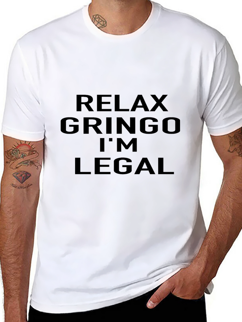 Relax Gringo Im Legal Graphic T-Shirt