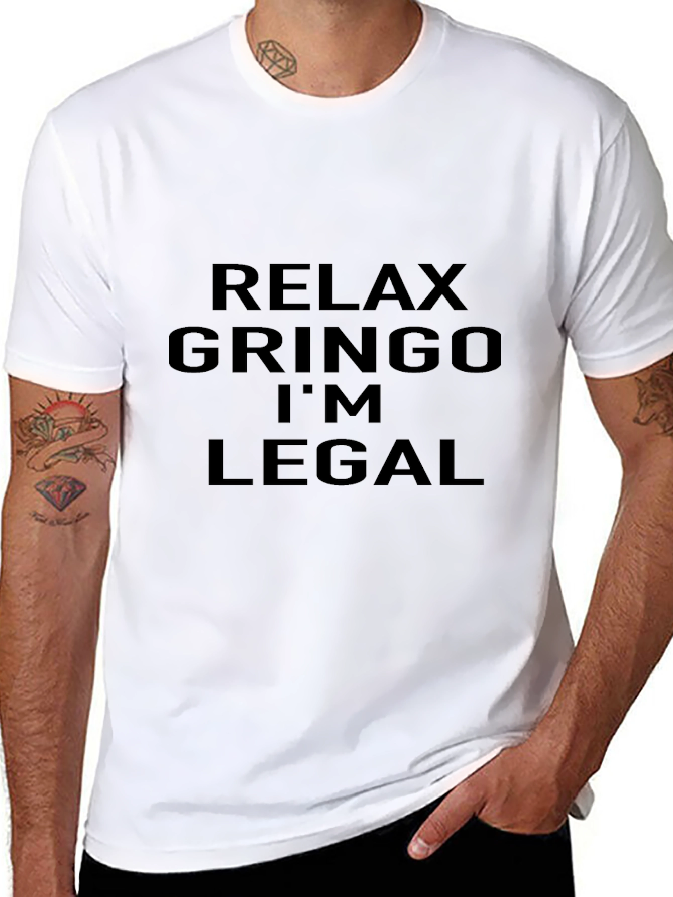 Relax Gringo Im Legal Graphic T-Shirt