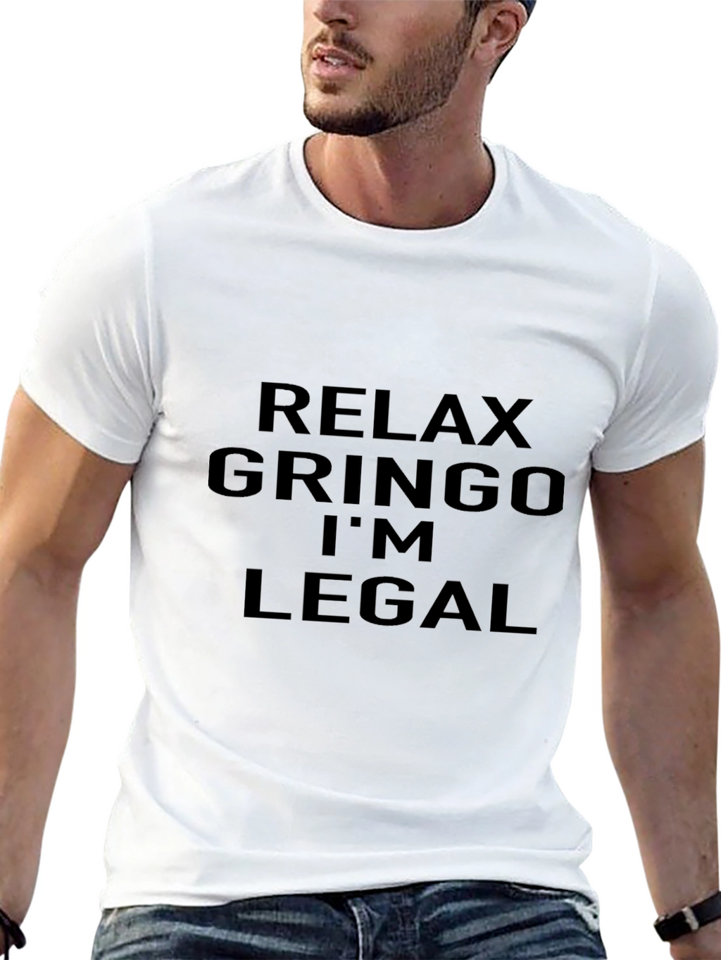 Relax Gringo Im Legal Graphic T-Shirt