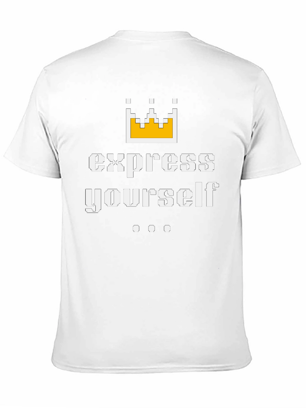 Express Yourself Pixelated T-Shirt