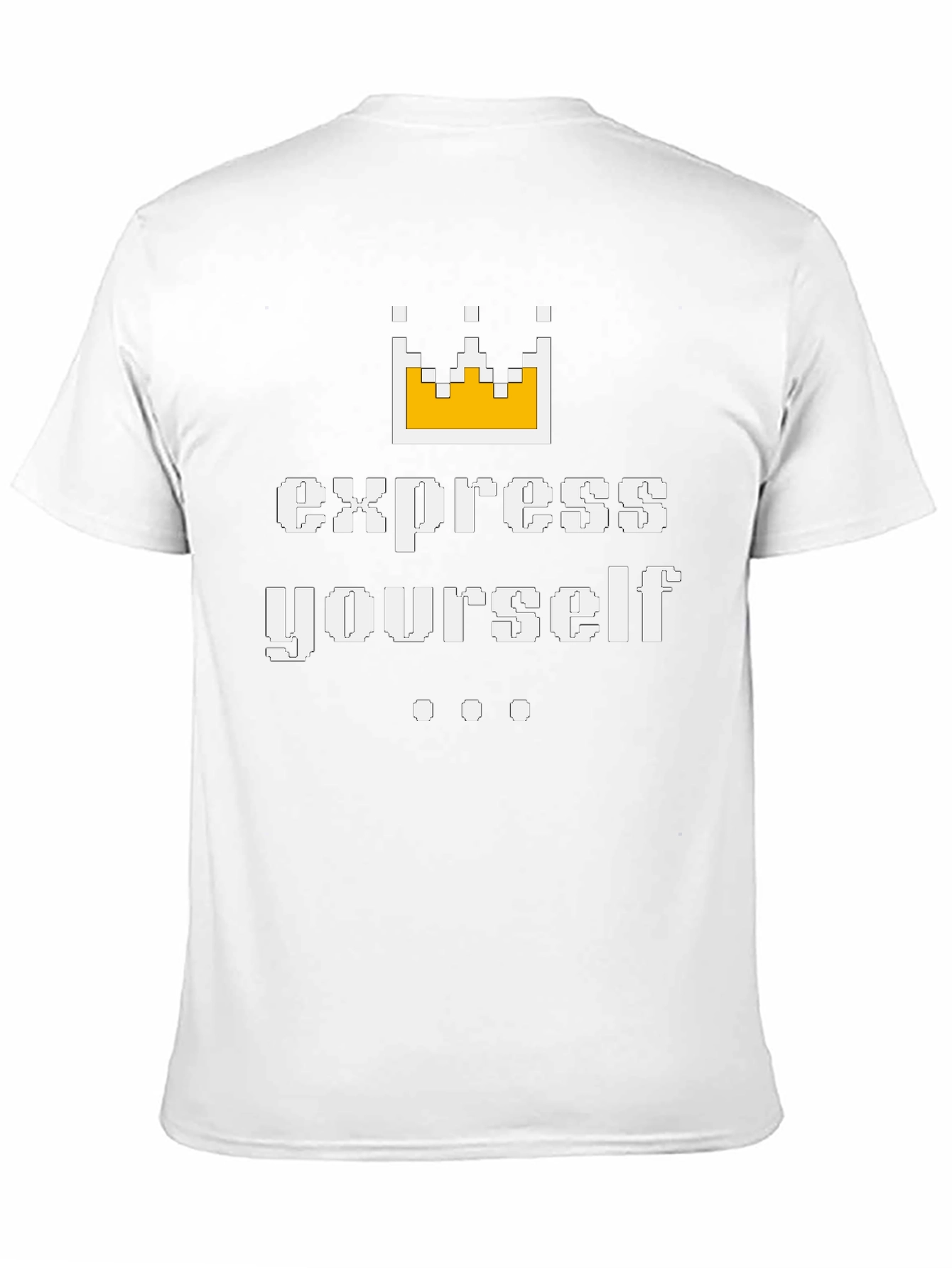 Express Yourself Pixelated T-Shirt
