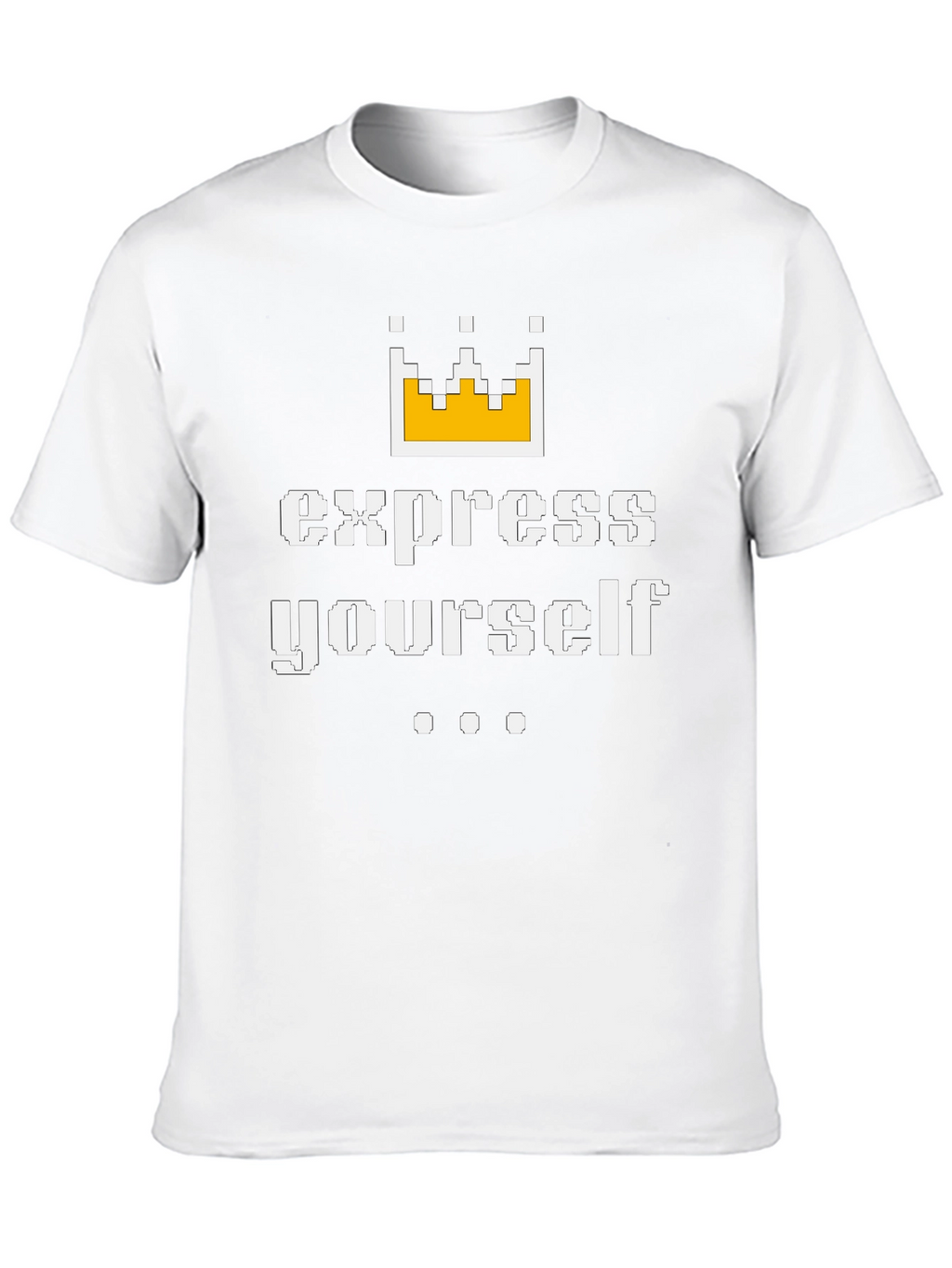 Express Yourself Pixelated T-Shirt