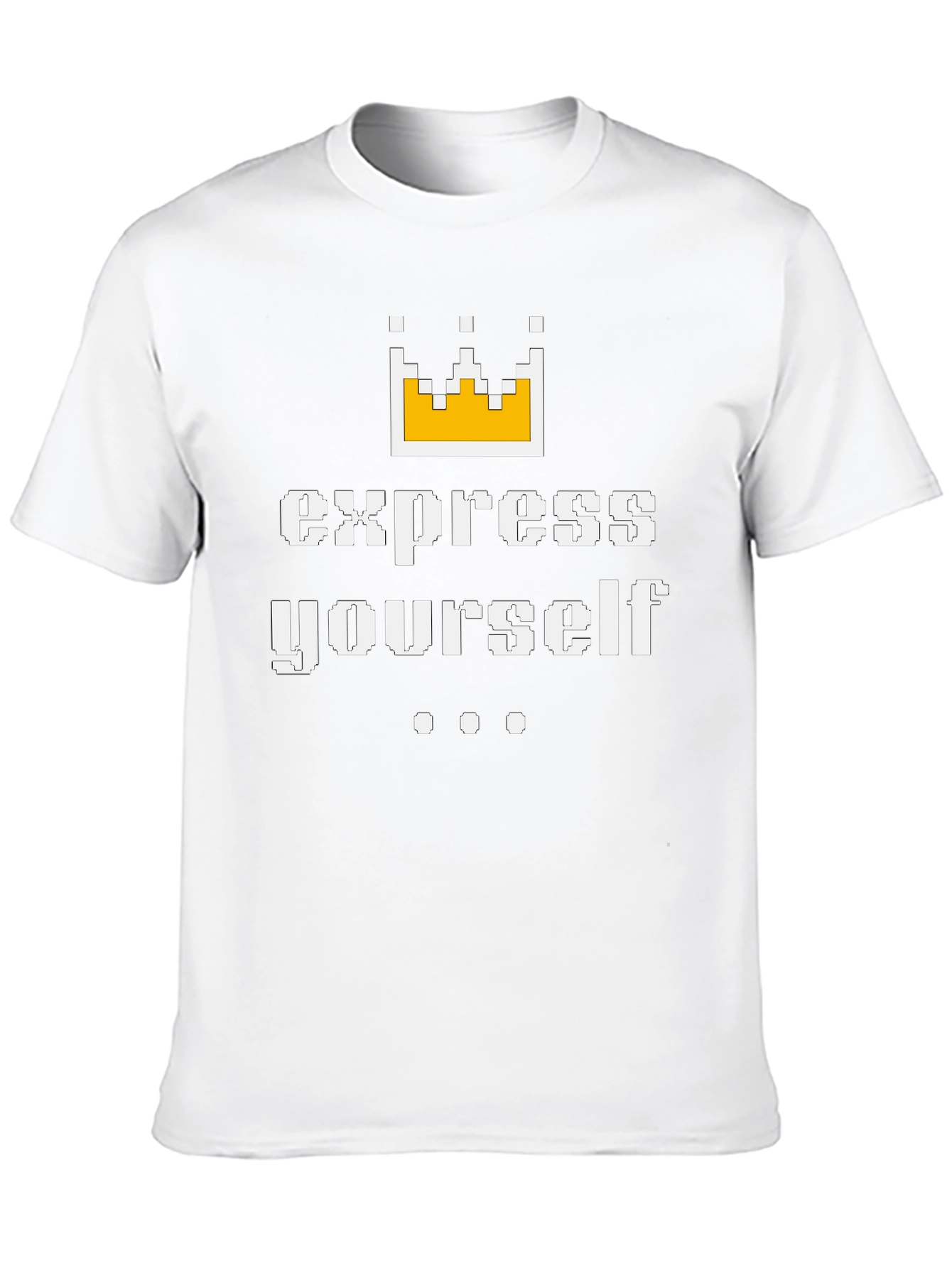 Express Yourself Pixelated T-Shirt