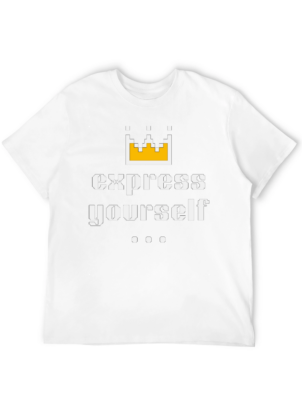 Express Yourself Pixelated T-Shirt