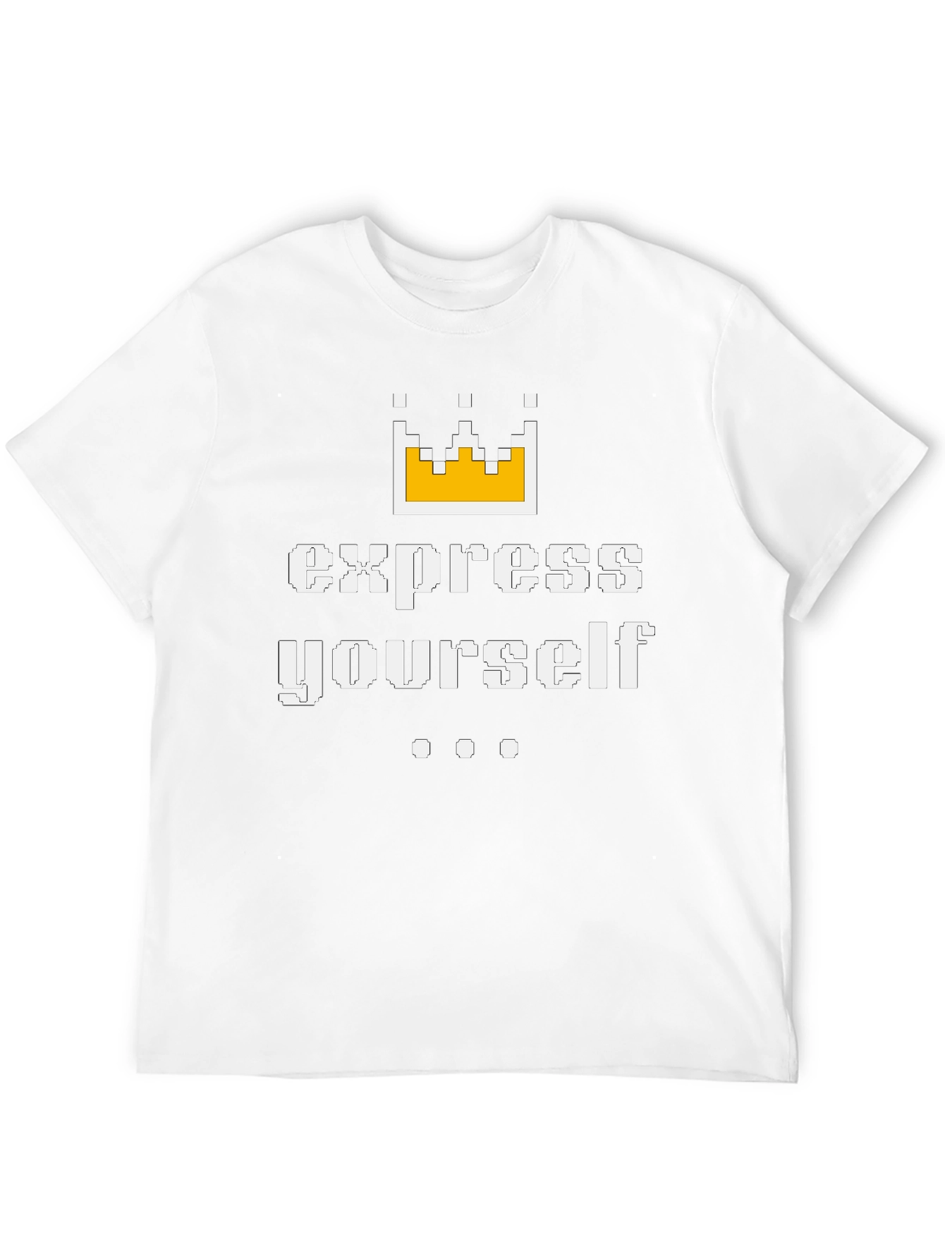 Express Yourself Pixelated T-Shirt