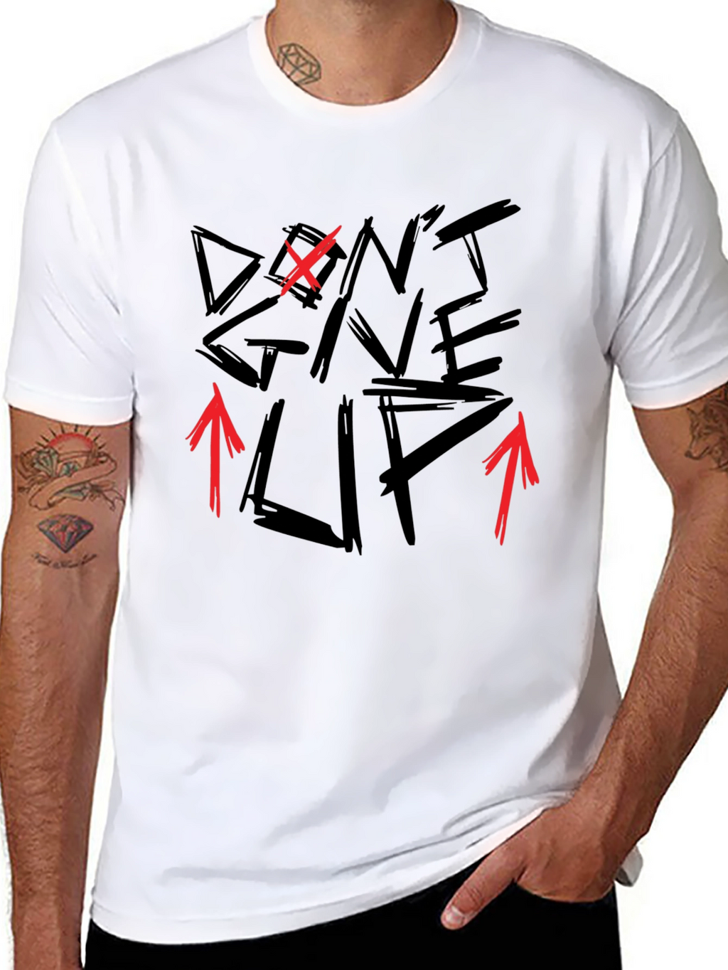 Dont Give Up Graphic Tee