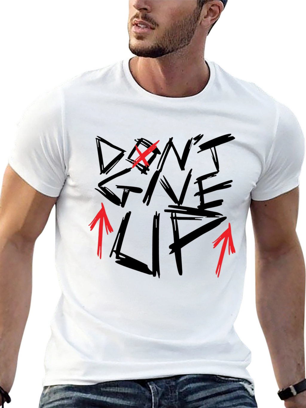 Dont Give Up Graphic Tee