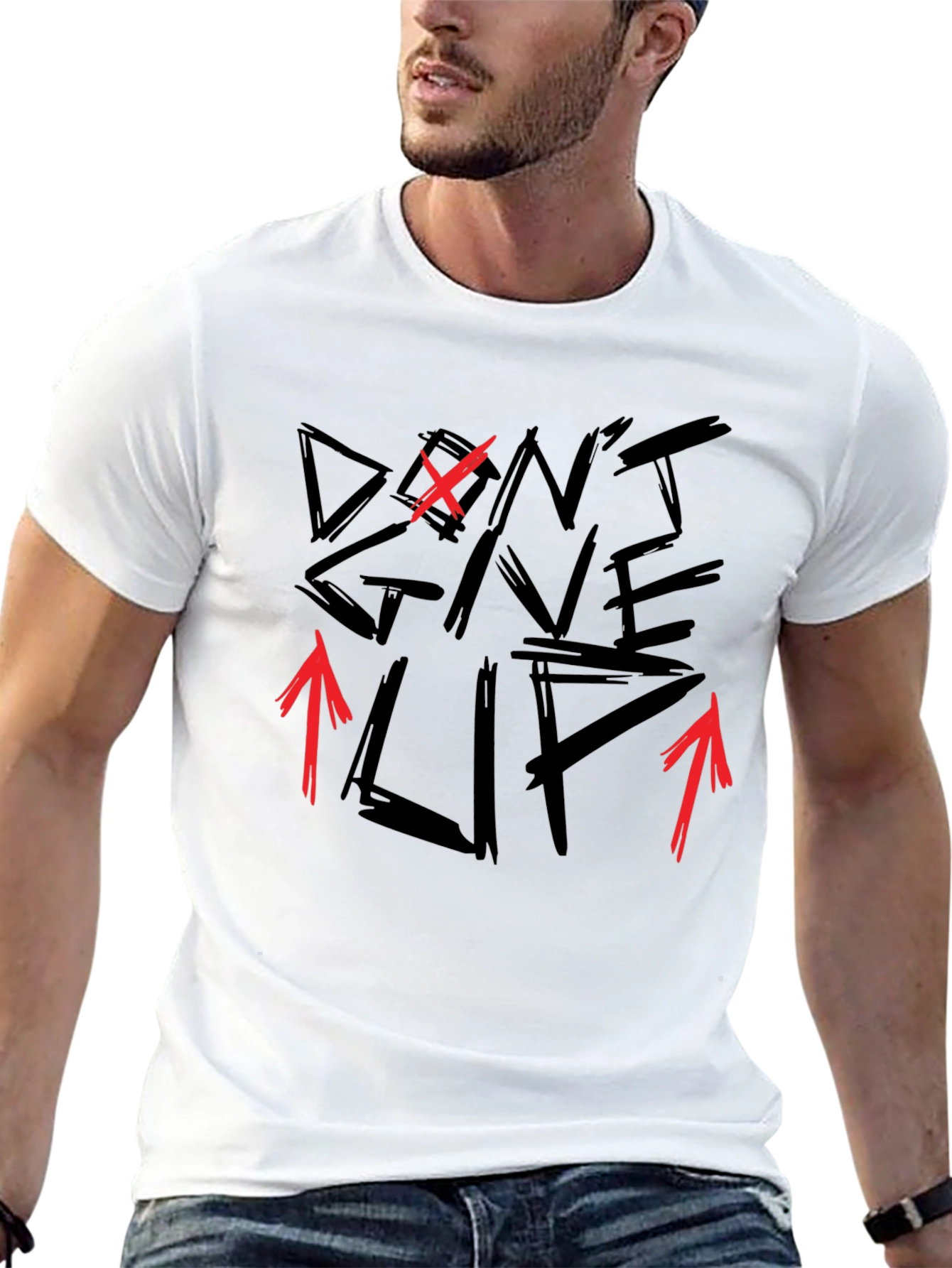 Dont Give Up Graphic Tee