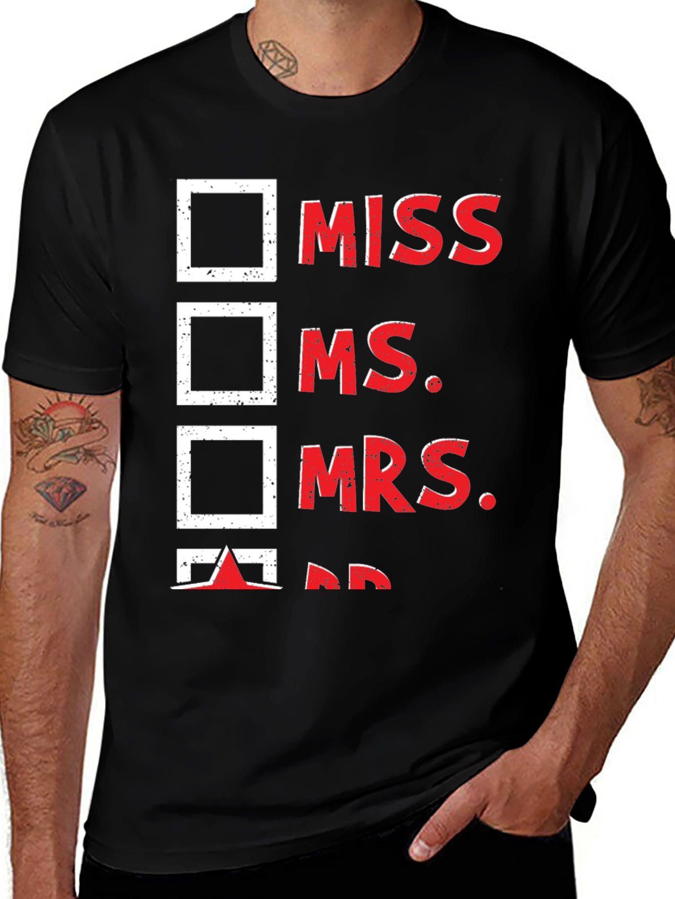 Check the Box T-Shirt - Mr. Humor Tee