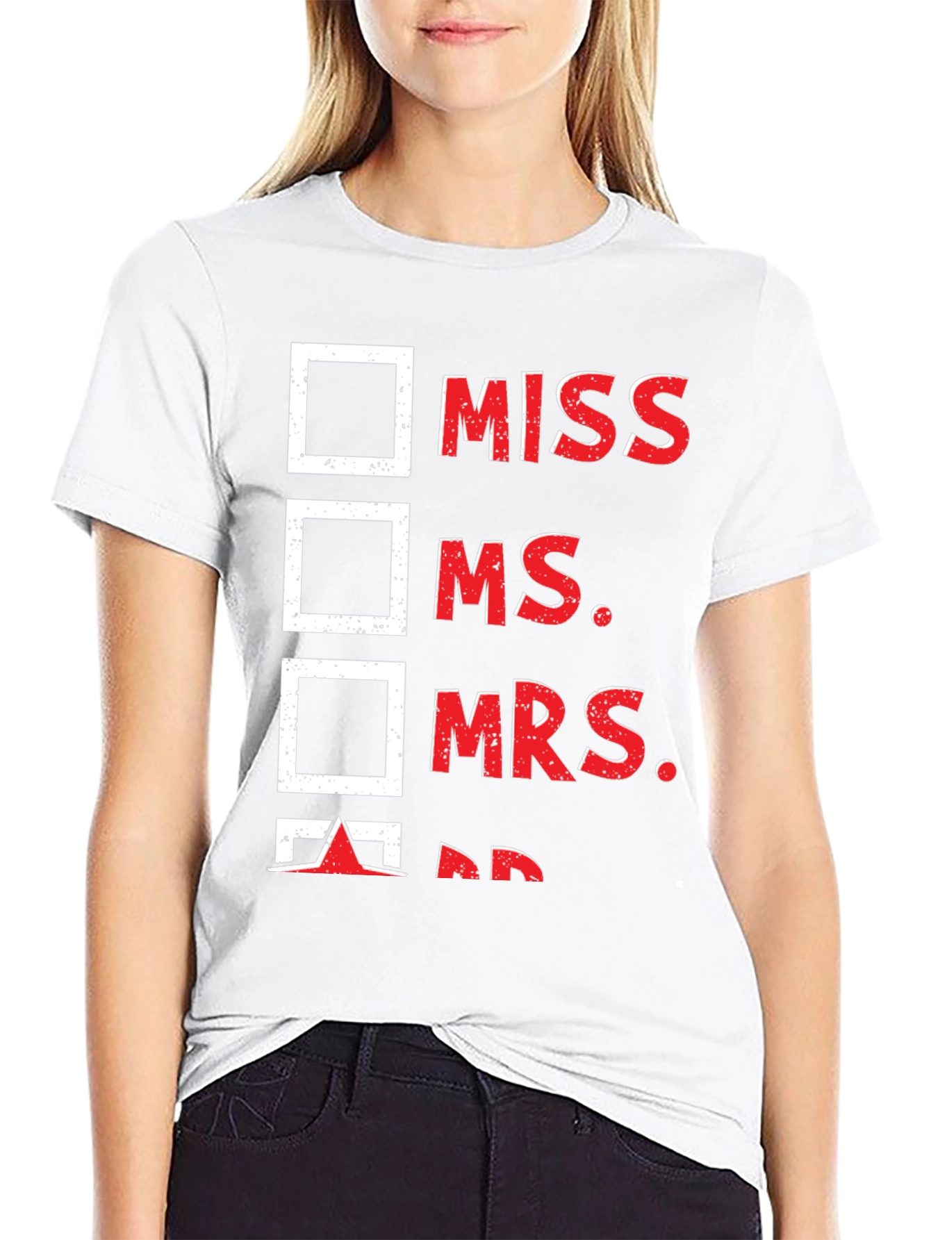 Check the Box T-Shirt - Mr. Humor Tee