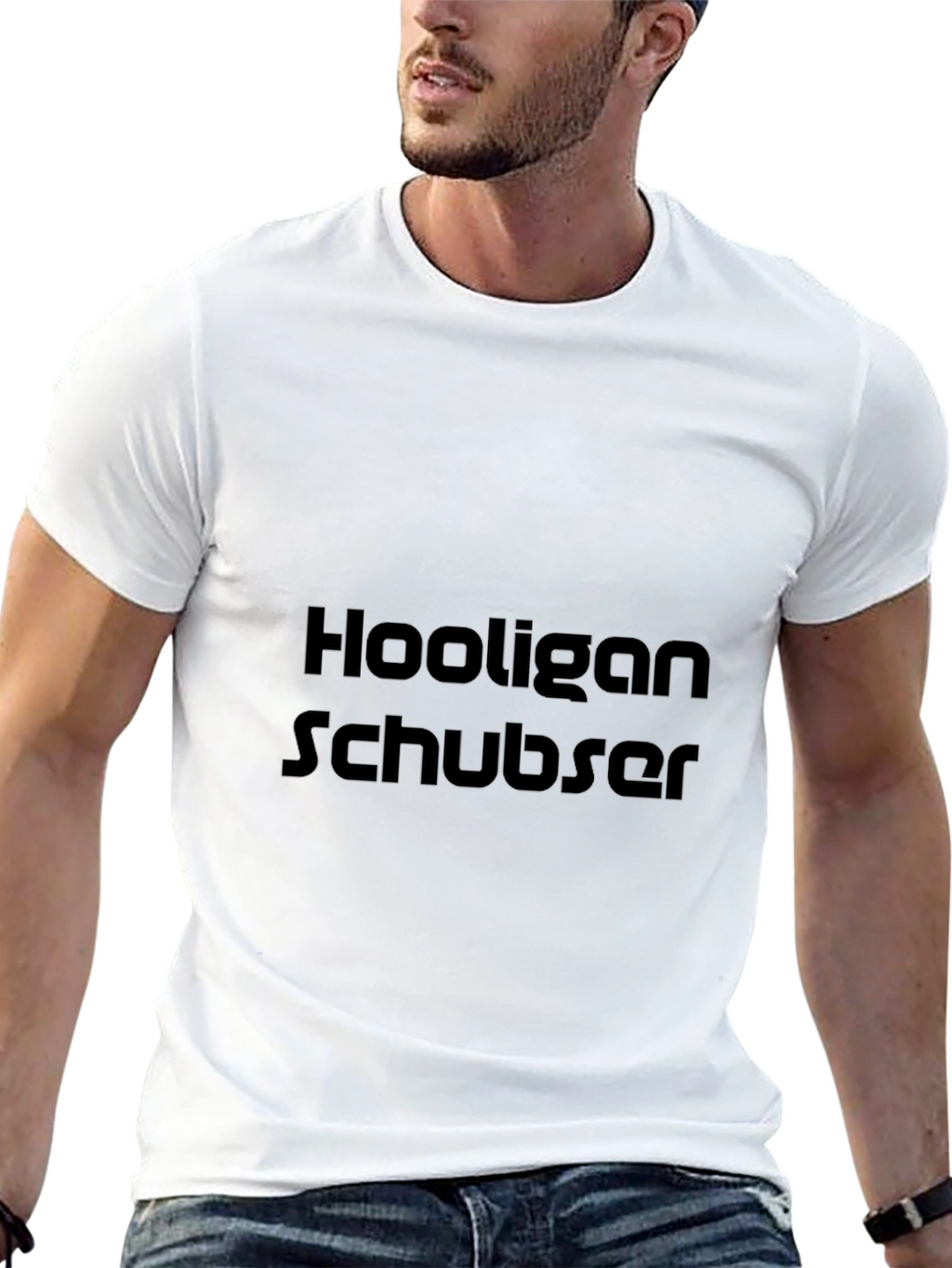 Hooligan Schubser Graphic Tee - Black
