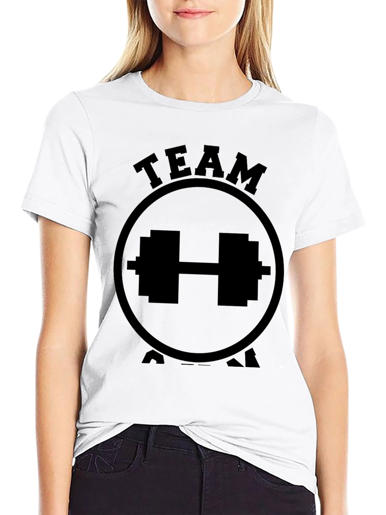 Team Alpha Gym T-Shirt: Black Fitness Apparel